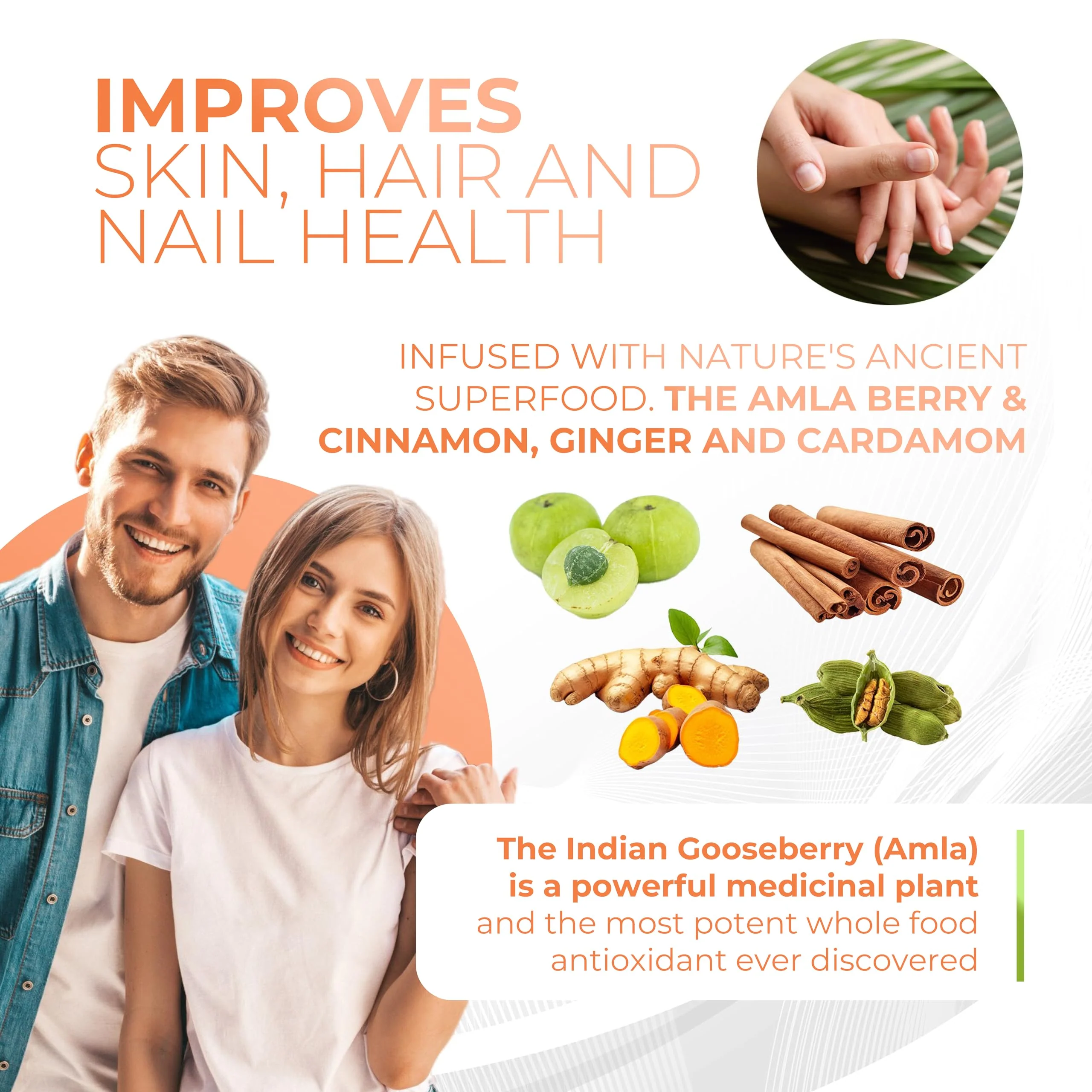 Amla Green 20x Concentrated Amla Powder with Pumpkin Spice – 90 Servings - Image 4