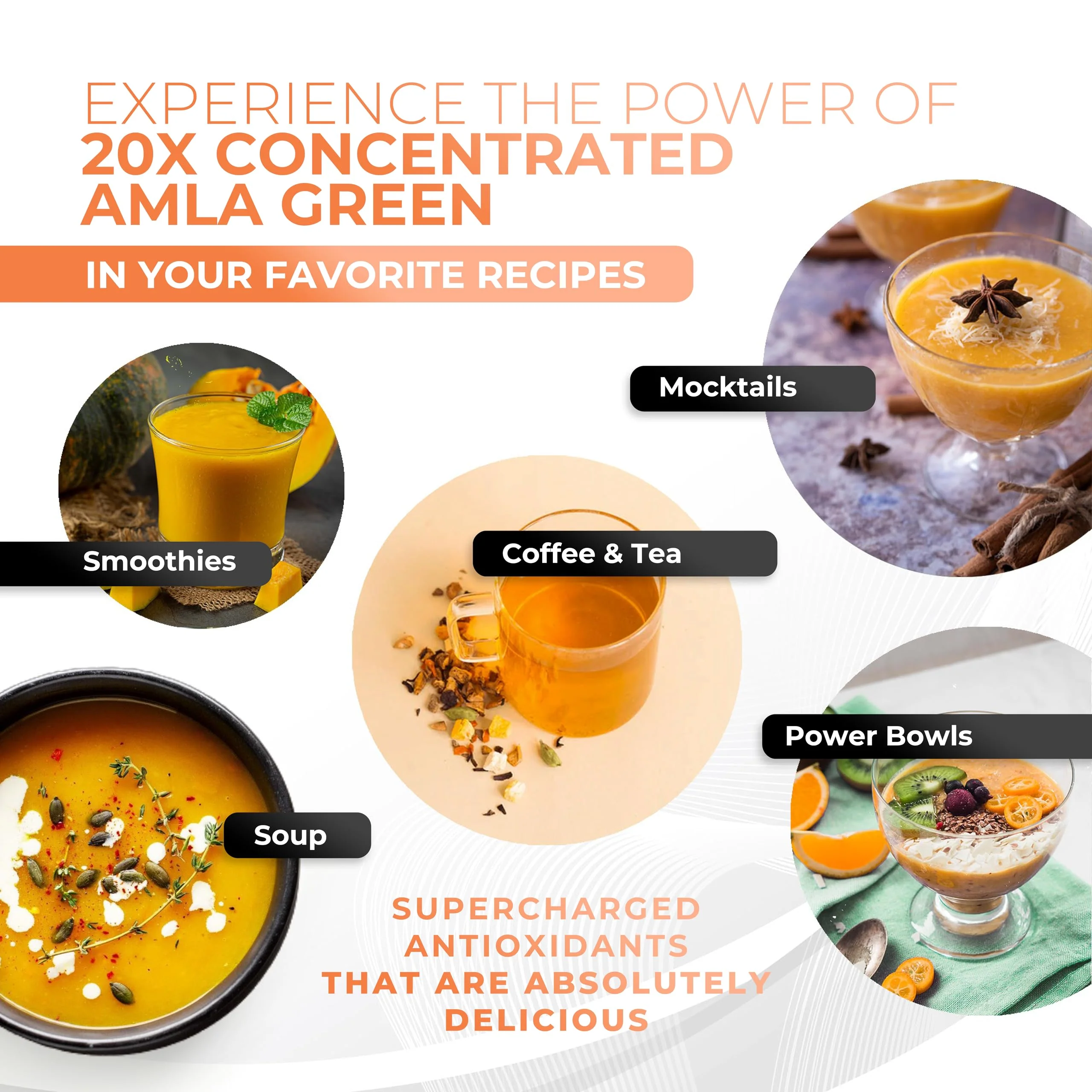 Amla Green 20x Concentrated Amla Powder with Pumpkin Spice – 90 Servings - Image 7
