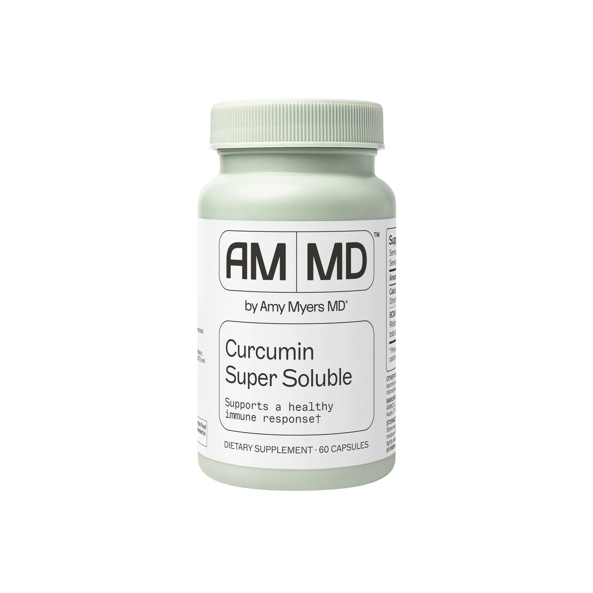 Amy Myers MD Curcumin Super Soluble – BCM-95 Turmeric – Supports Immune Health, Gut Integrity & Liver Detox – 60 Capsules - Image 6