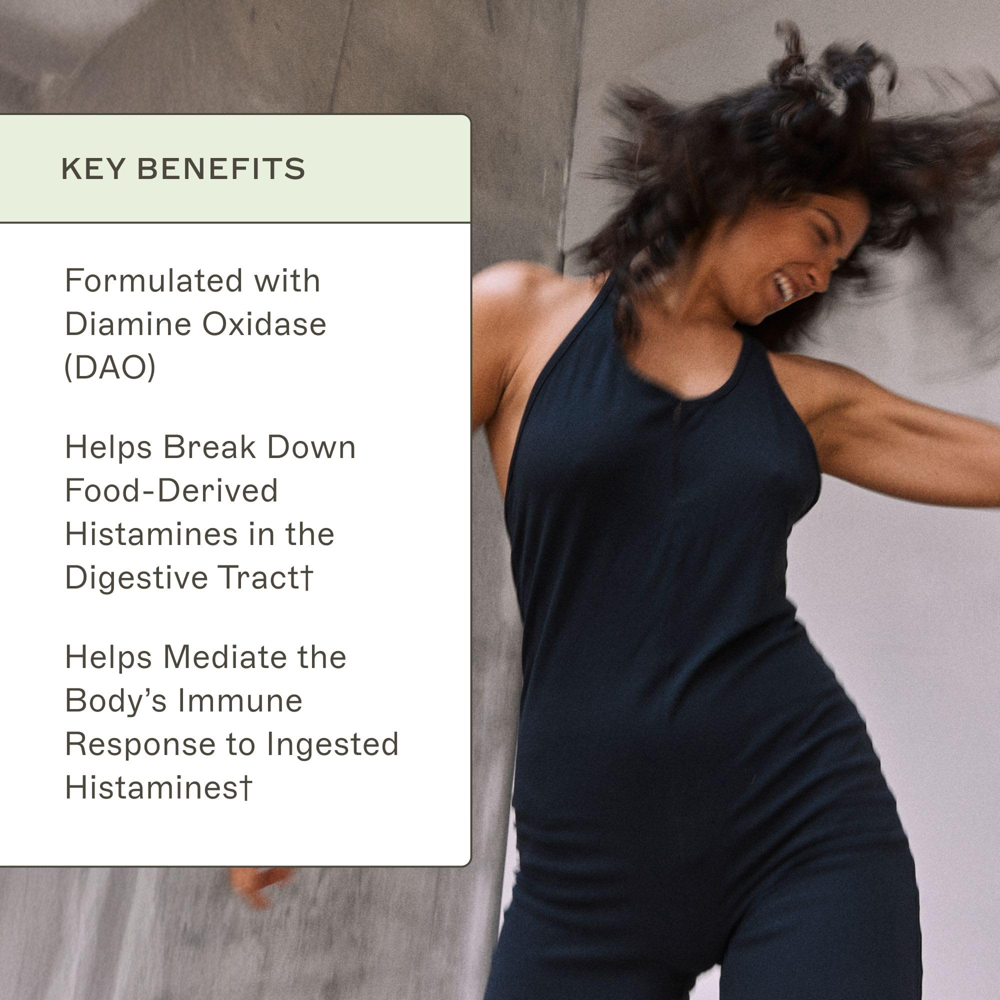Amy Myers MD Histazyme DAO Enzyme Supplement – Digestive Support for Histamine Sensitivity, 60 Capsules - Image 4