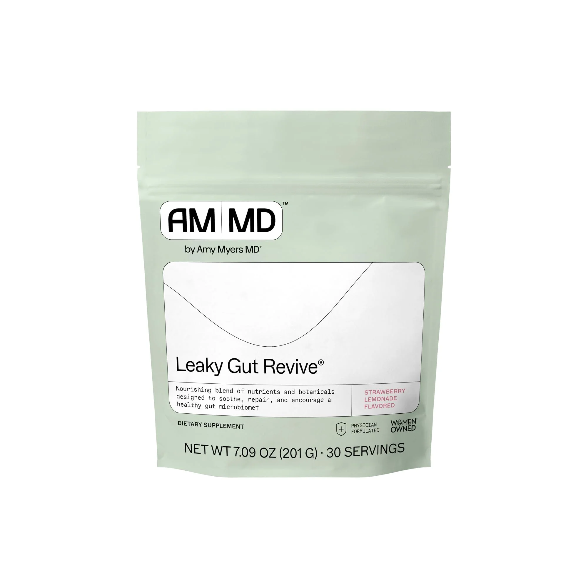 Amy Myers MD Leaky Gut Revive – Gluten-Free & Non-Dairy GI Support (Strawberry Lemonade, 30 Servings) - Image 7