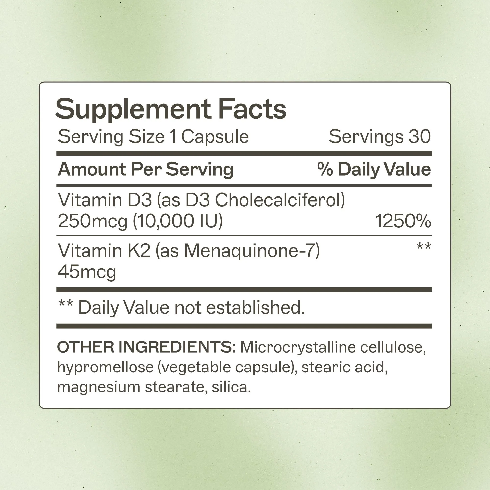 Amy Myers MD Vitamin D3/K2 10,000 IU Capsules – Bone, Immune & Healthy Mindset Support (Pack of 2) - Image 14