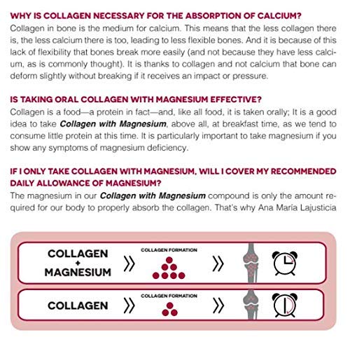 Ana Maria Lajusticia - 3 Pack High Absorption Collagen Pills with Magnesium | Healthy Skin, Nails, Hair and Ligaments - Image 5