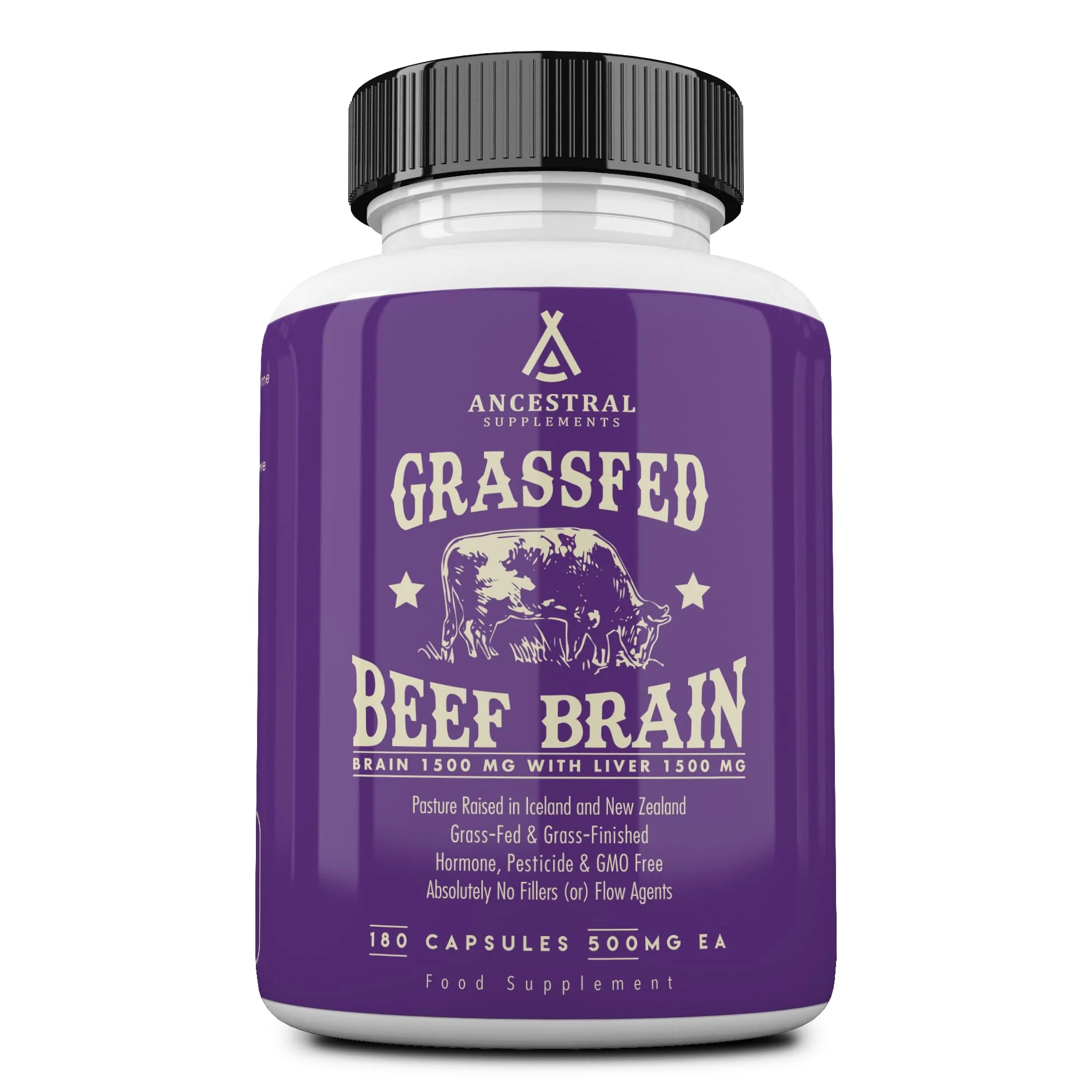 Ancestral Supplements Grass-Fed Beef Brain and Liver Capsules – Whole Food Brain Support - Image 6
