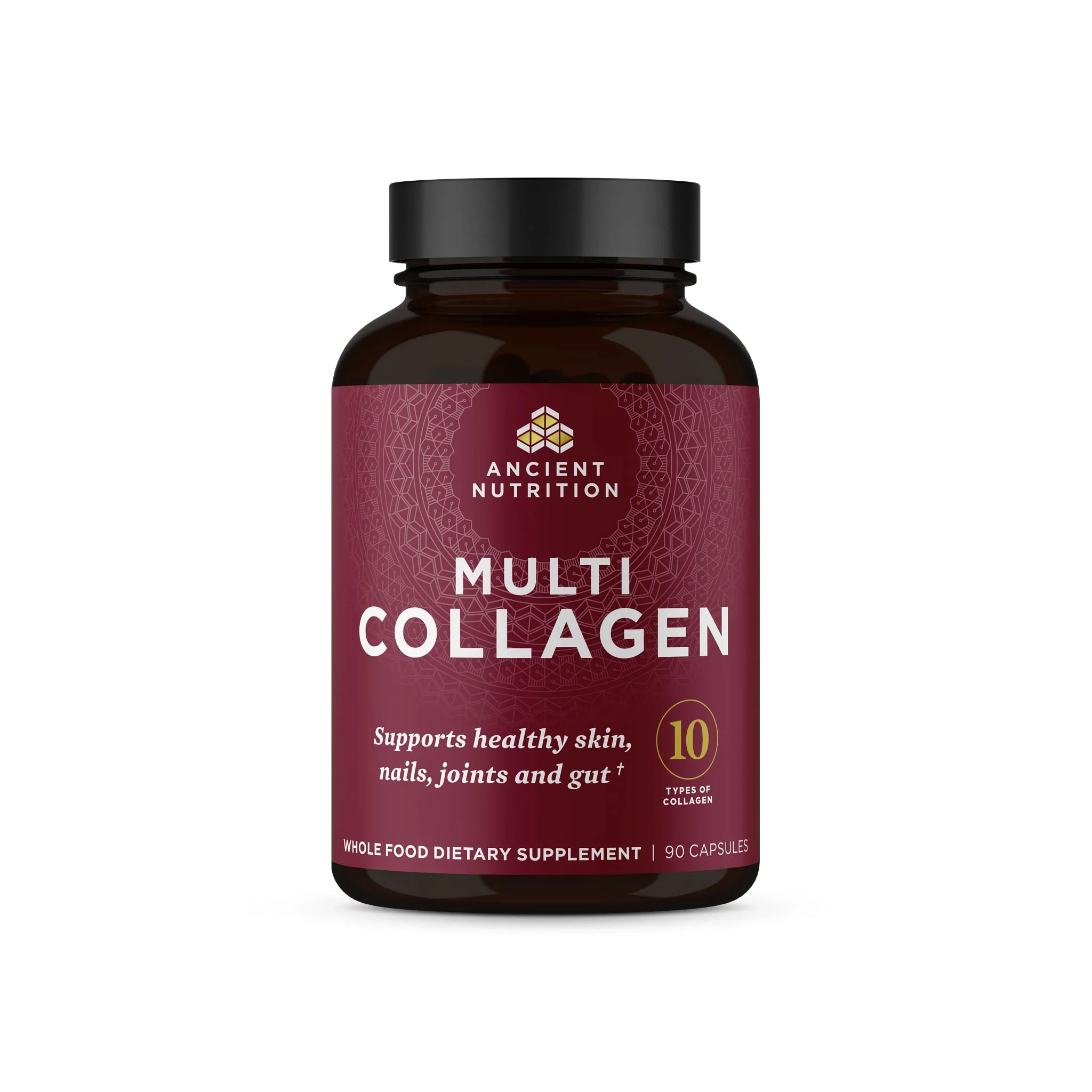 Ancient Nutrition Collagen Peptides Pills — Multi-Collagen (I, II, III, V, X) 90 Capsules - Image 8