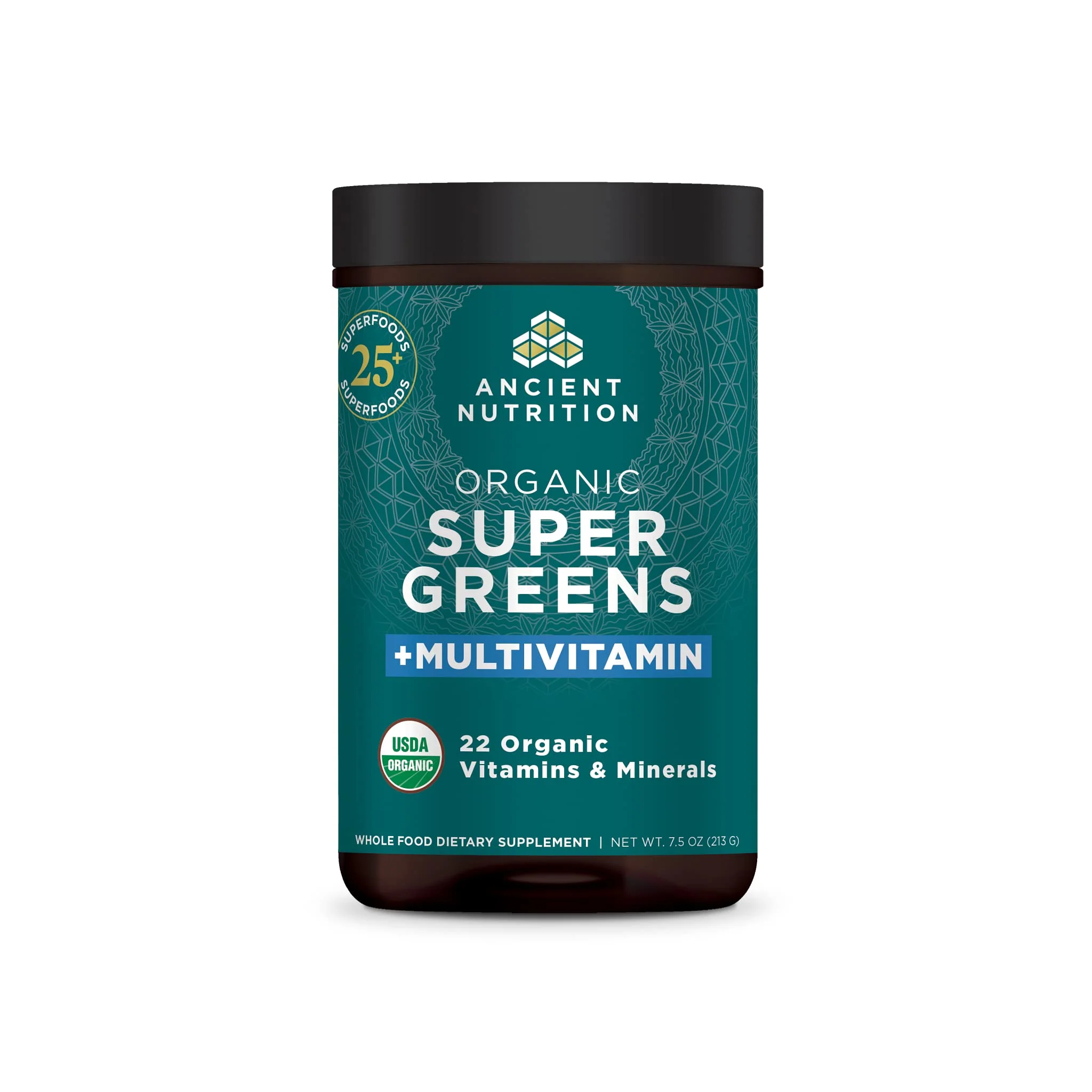 Ancient Nutrition Organic SuperGreens + Multivitamin Powder | 25 Servings, 7.5 oz - Image 8