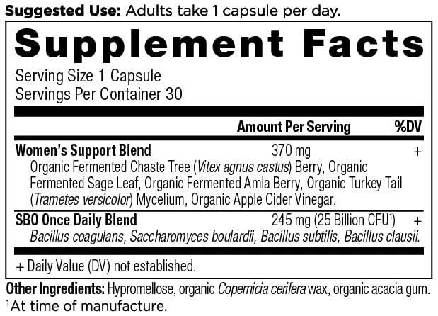 Ancient Nutrition Probiotics for Women – Once Daily 30 Count | 25 Billion CFU Digestive Support - Image 2
