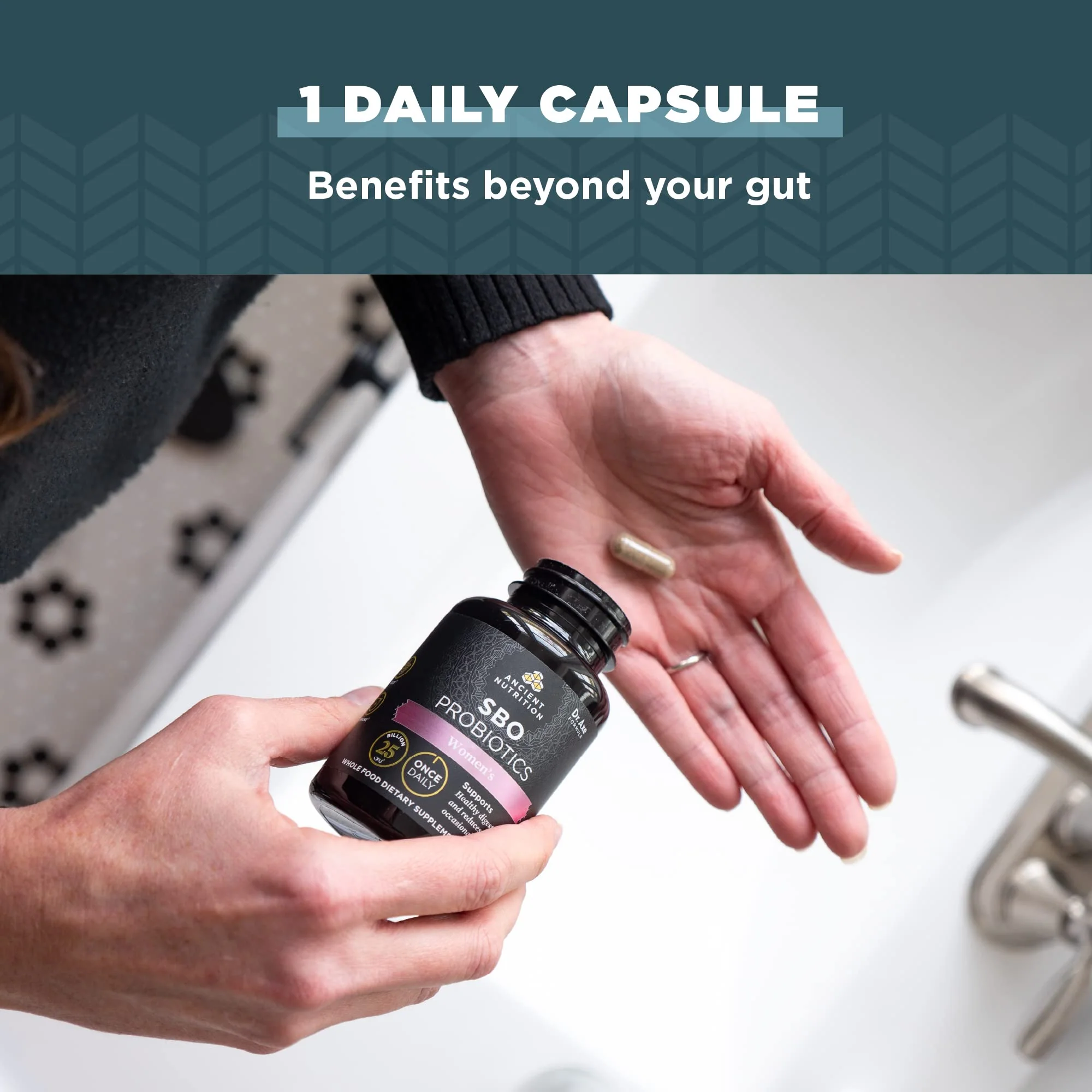 Ancient Nutrition Probiotics for Women – Once Daily 30 Count | 25 Billion CFU Digestive Support - Image 4