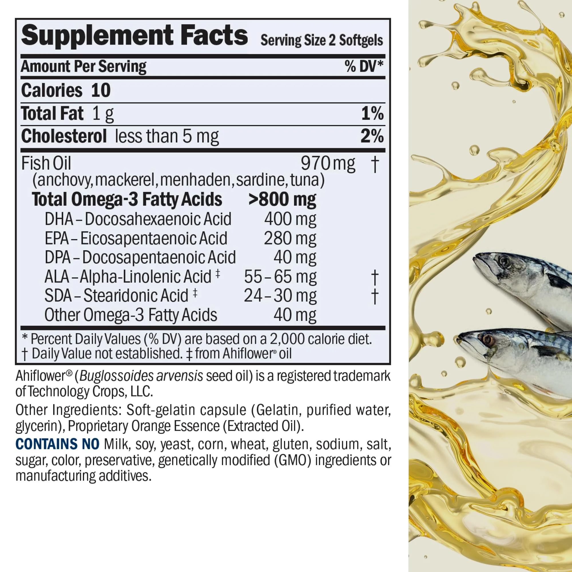 Andrew Lessman Essential Omega-3 Orange | 360 Softgels – Ultra-Pure, High-Potency DHA/EPA - Image 3