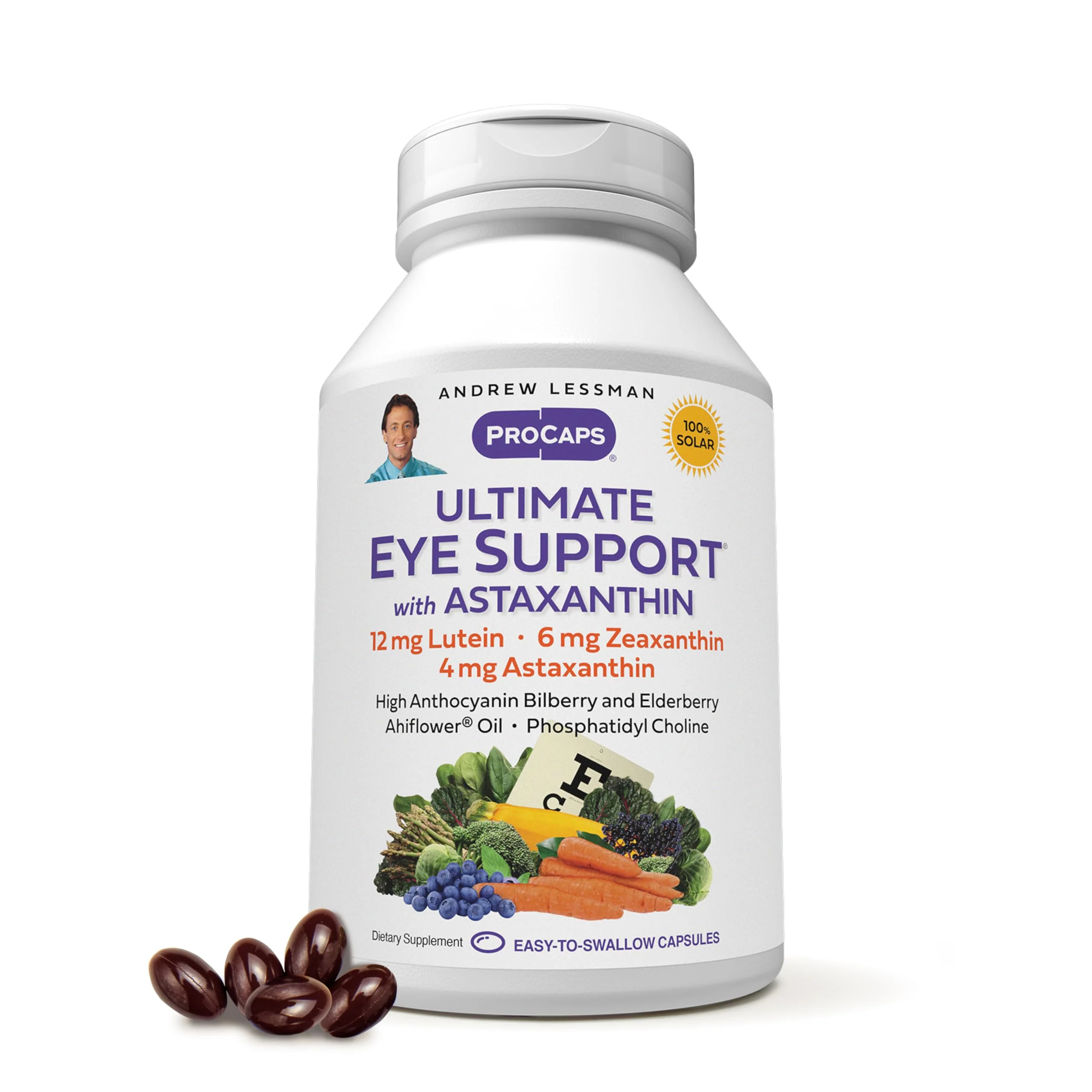 ANDREW LESSMAN Ultimate Eye Support with Astaxanthin – 360 Softgels | 12 mg Lutein, 6 mg Zeaxanthin, 4 mg Astaxanthin - Image 13