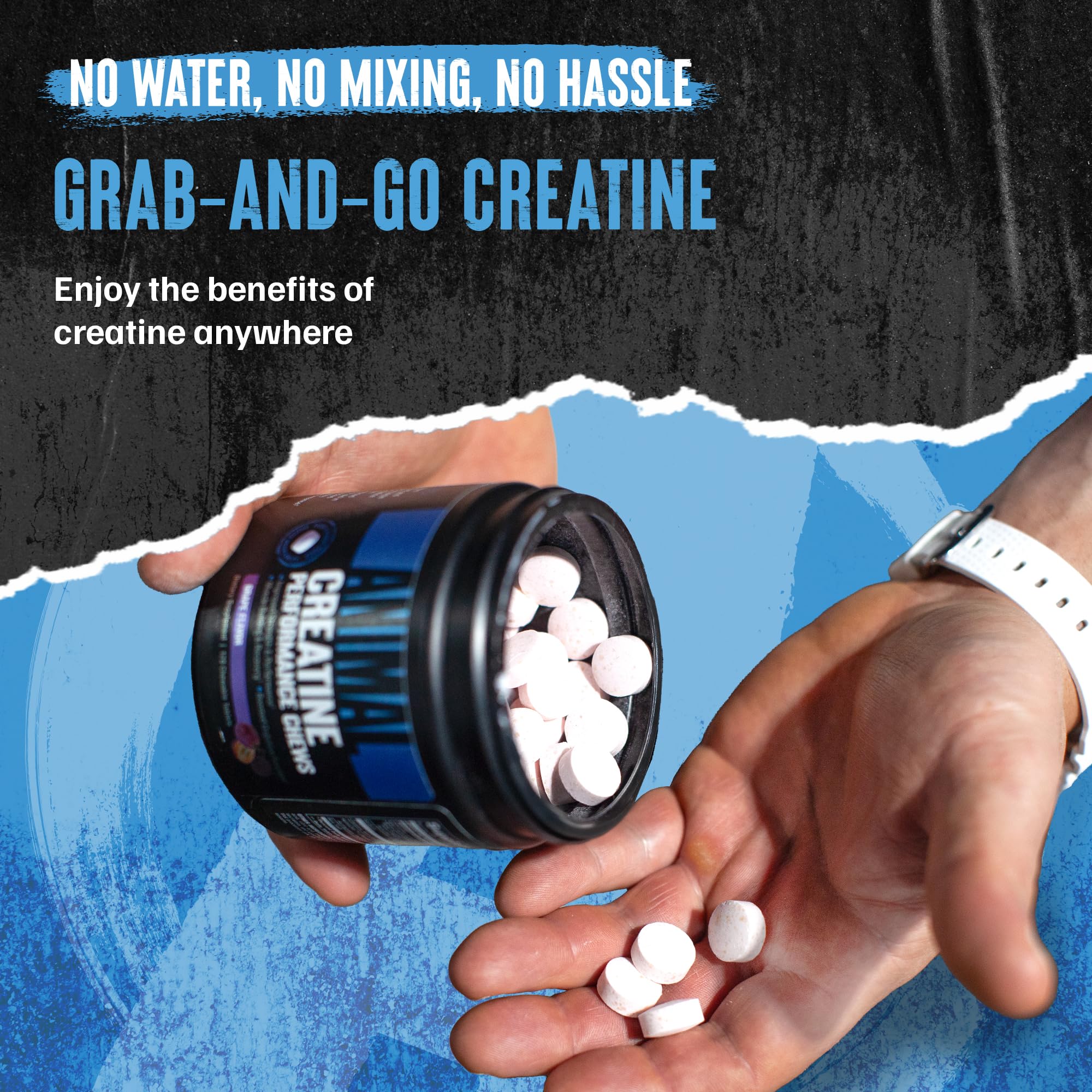 Animal Creatine Chews – 5g Creatine Monohydrate, AstraGin, Fruit Punch - Image 6