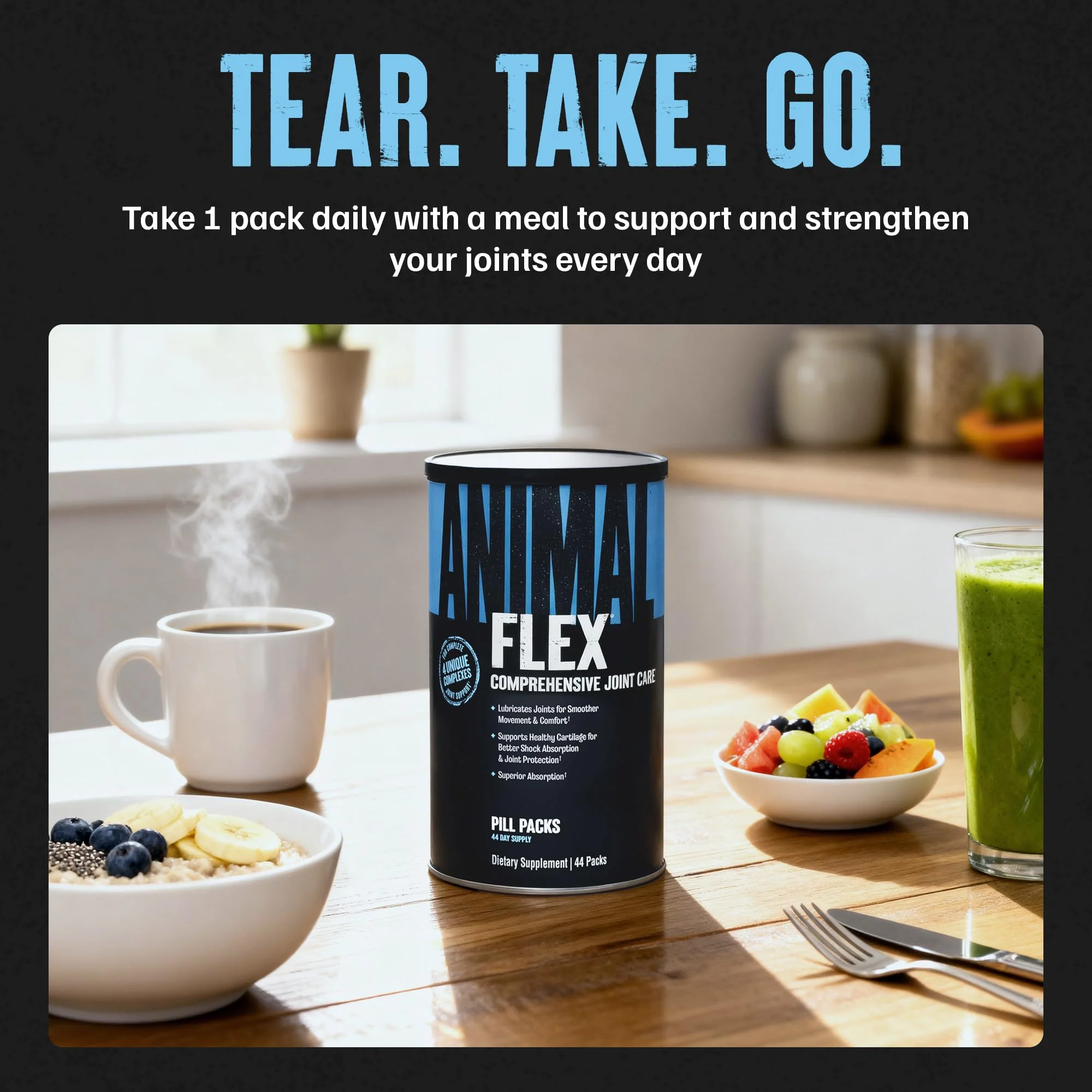 Animal Flex – Glucosamine Chondroitin Joint Support for Men & Women | Turmeric & Boswellia - Image 10