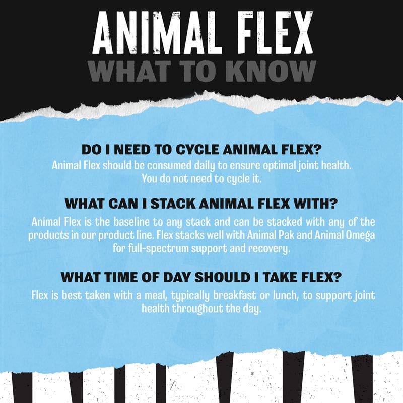 Animal Flex – Glucosamine Chondroitin Joint Support for Men & Women | Turmeric & Boswellia - Image 3