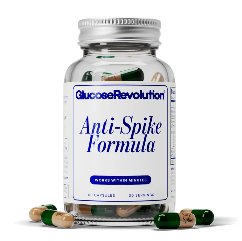 Anti-Spike Formula by The Glucose Goddess - Supports Healthy Blood Sugar Within Normal Range | Vegan | Gluten-Free | 60 Capsules - Image 10