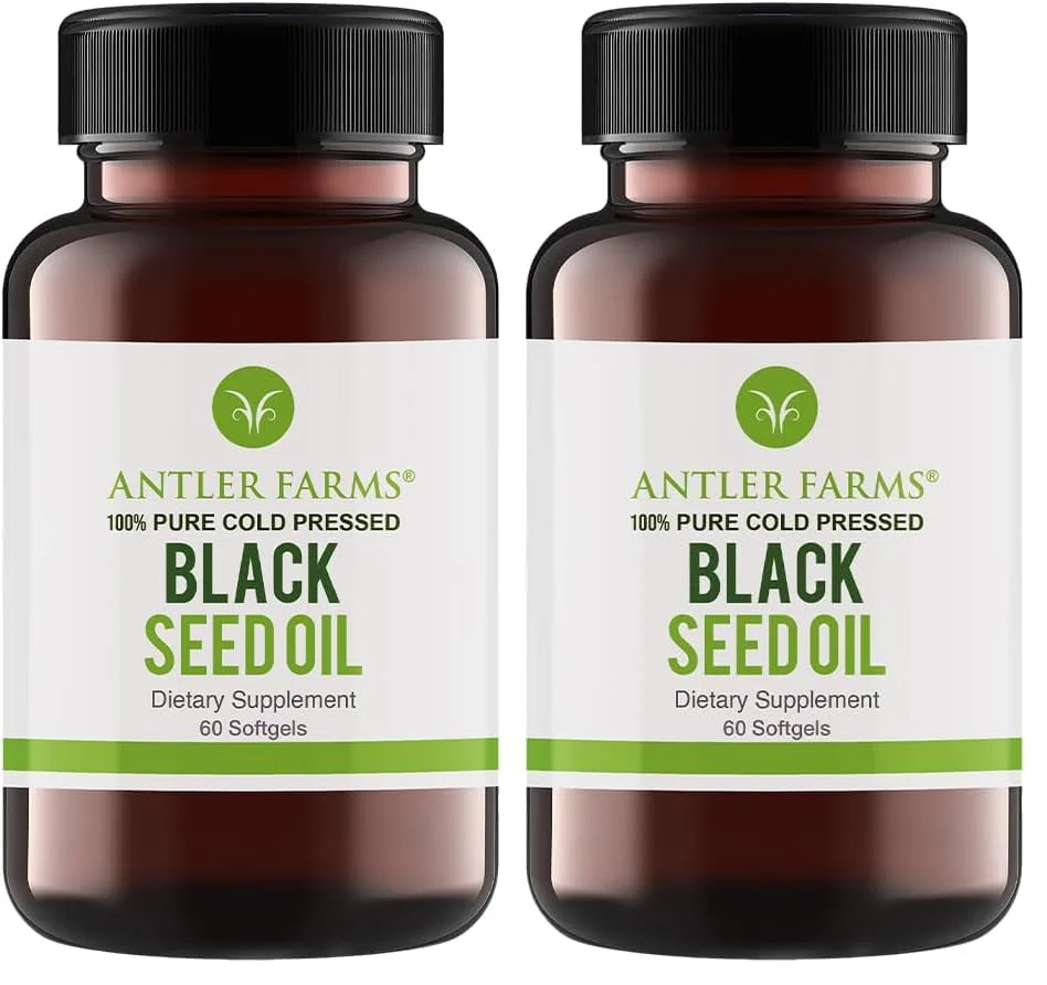 Antler Farms Black Seed Oil Softgel Capsules – 60 Softgels, 500mg, 2% Thymoquinone (Pack of 2) - Image 15