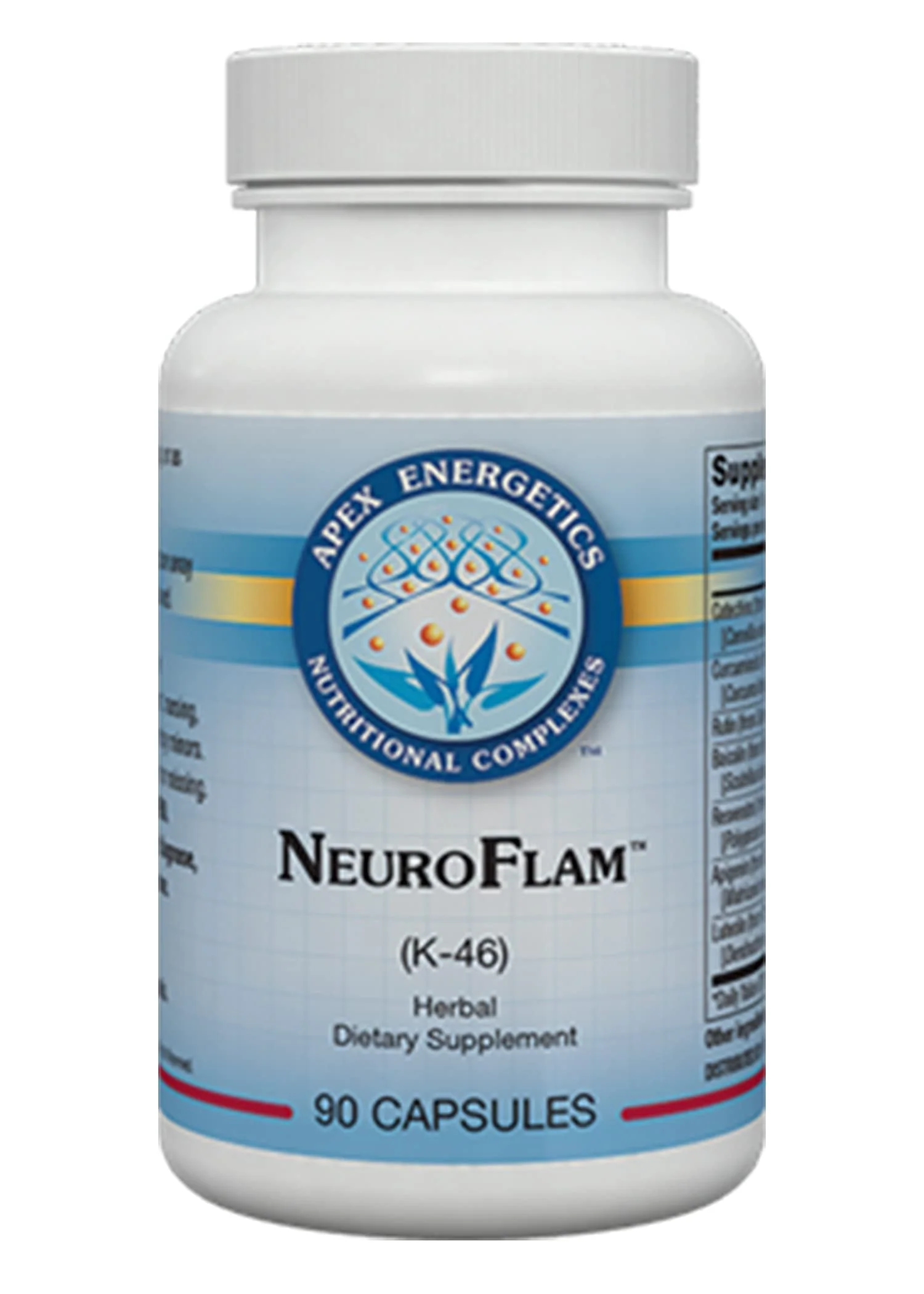 Apex Energetics NeuroFlam (K-46) 90 Capsules by Sittiyakul – Immune-Neutral Brain Support