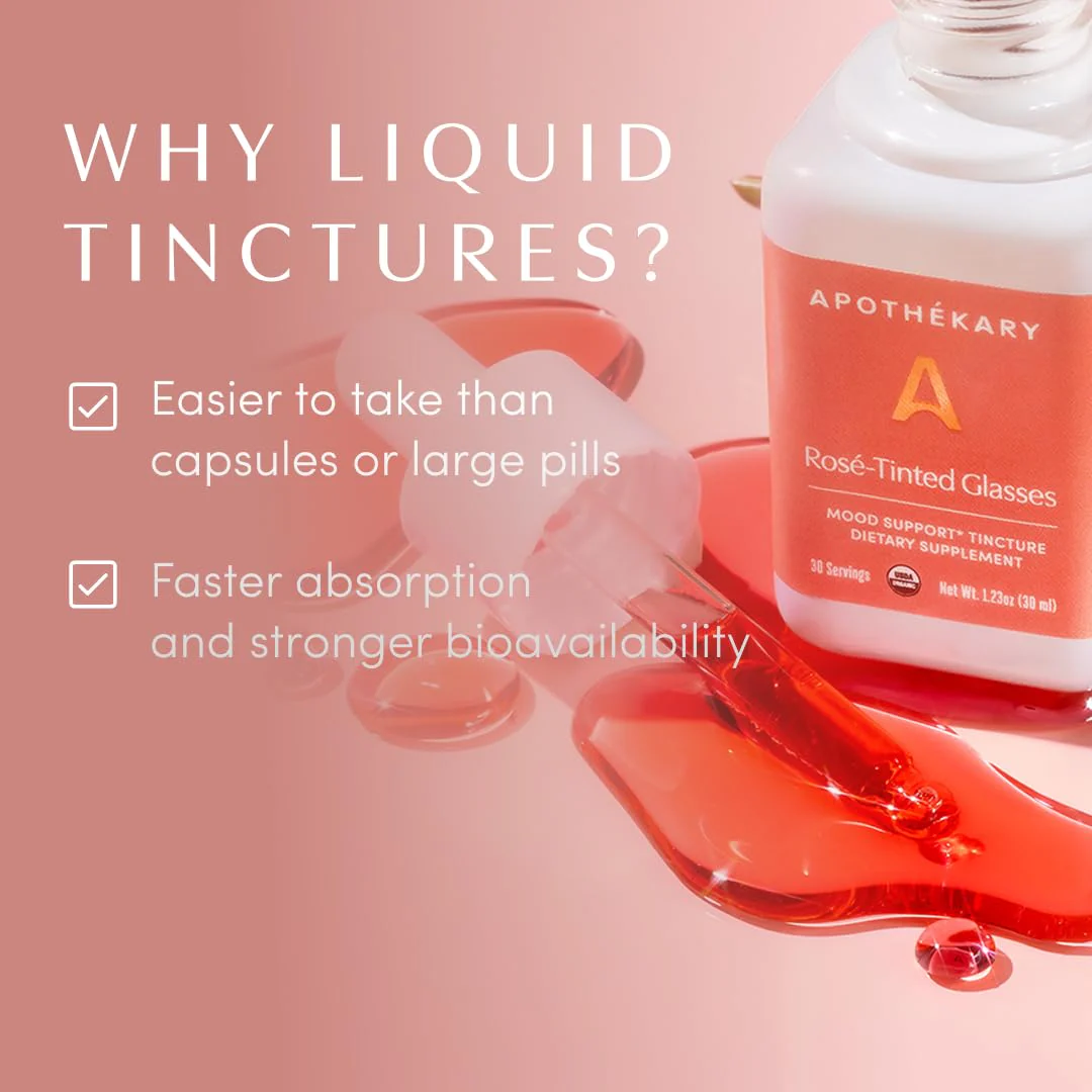 Apothékary Rosé-Tinted Glasses: Alcohol-Free Drops for Mood, Focus, and Glow - Image 6