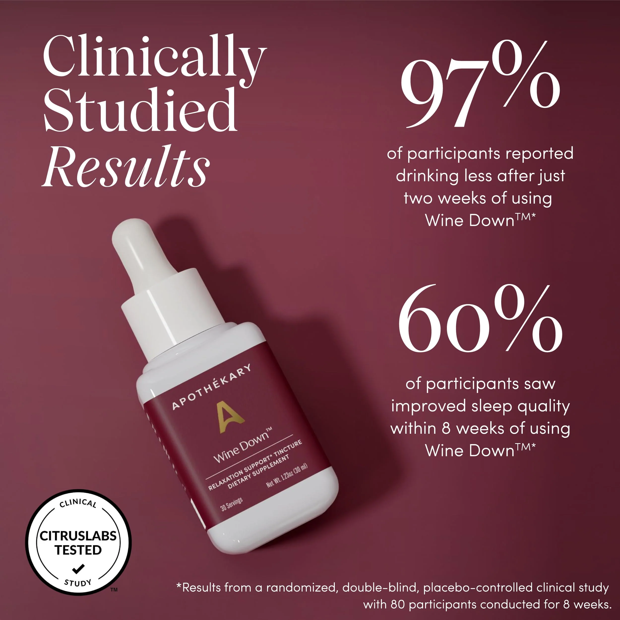 Apothékary Wine Down: Alcohol-Free Sleep Drops with Blue Vervain & Tart Cherry - Image 6