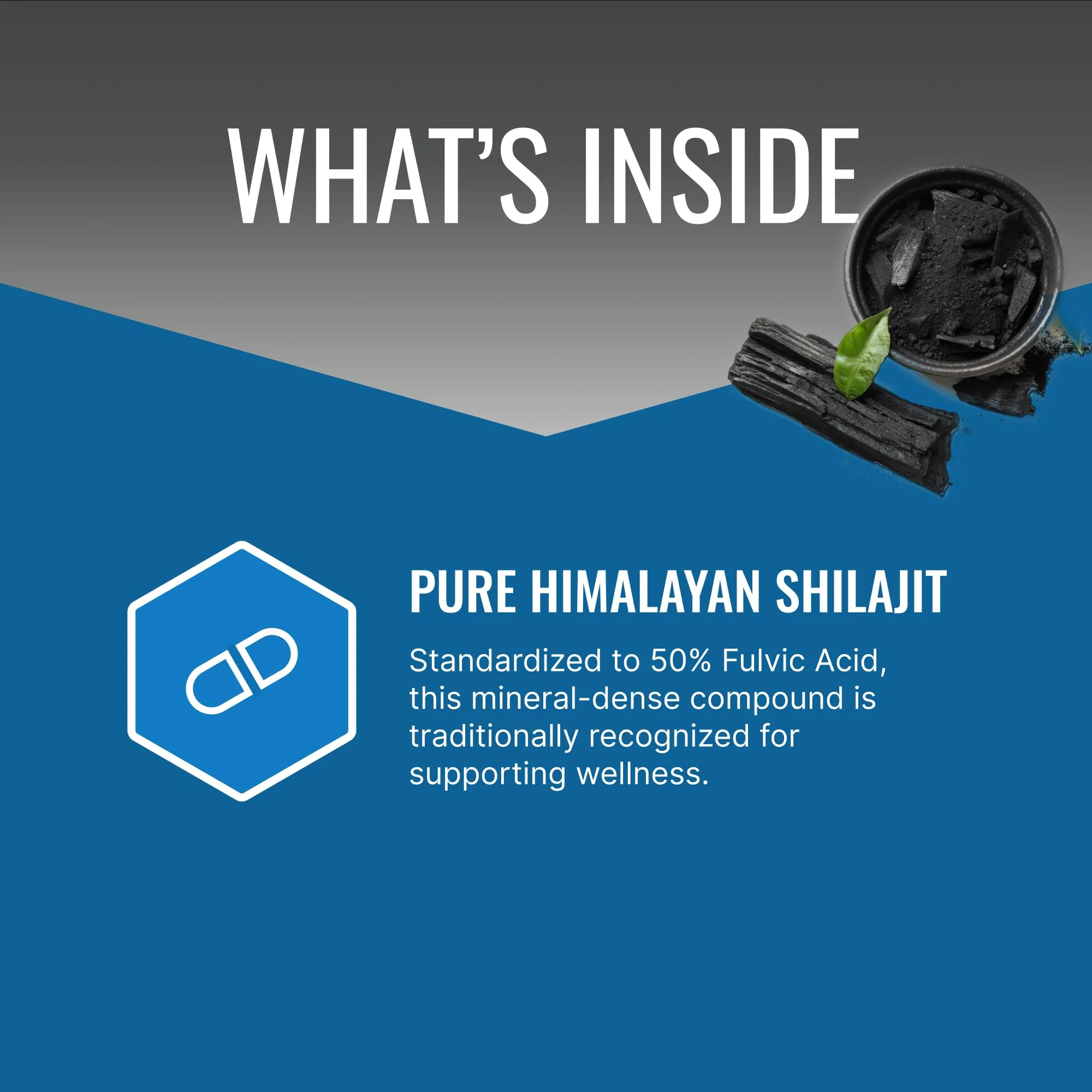 Approved Science Himalayan Shilajit - 50% Fulvic Acid, 30:1 Extract, 180 Vegan Capsules - Image 2