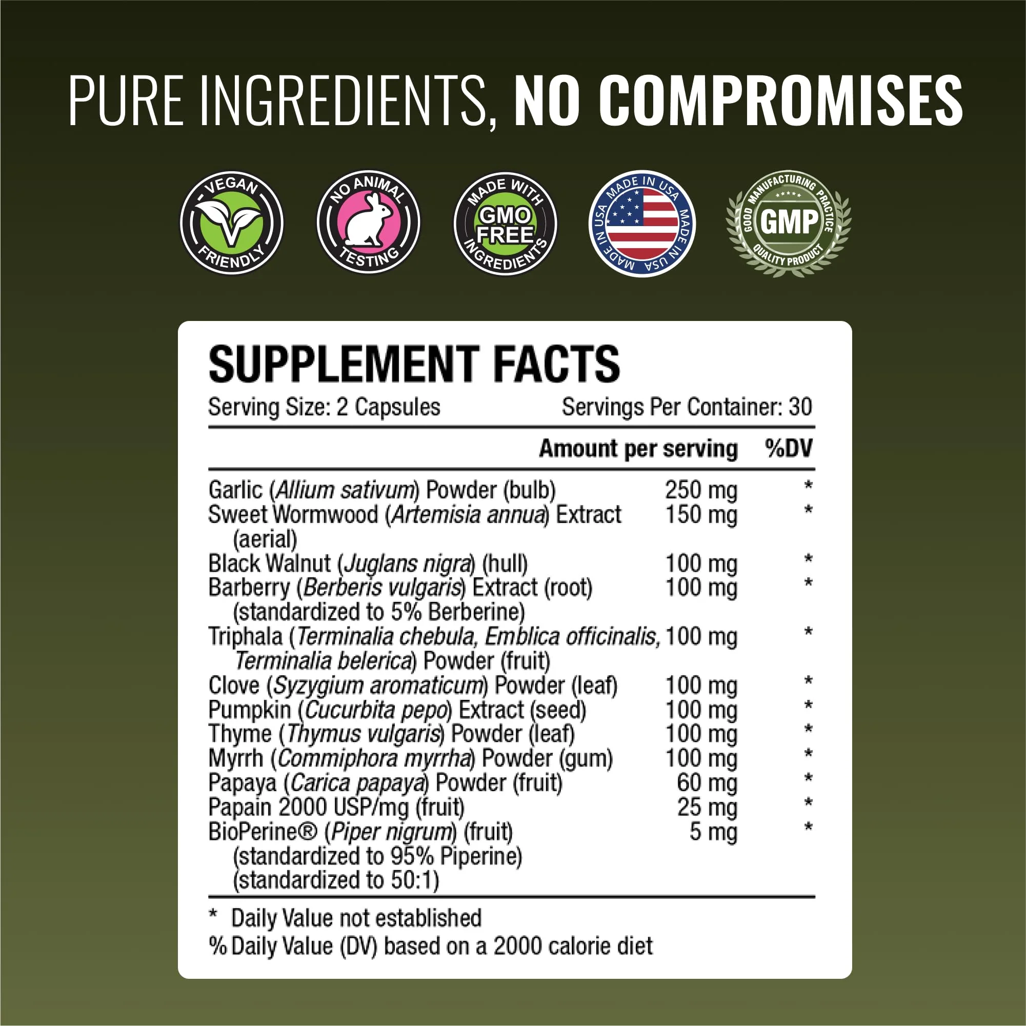 Approved Science Parastrin - 120 Capsules | Cleanse & Gut Health | Vegan - Image 4