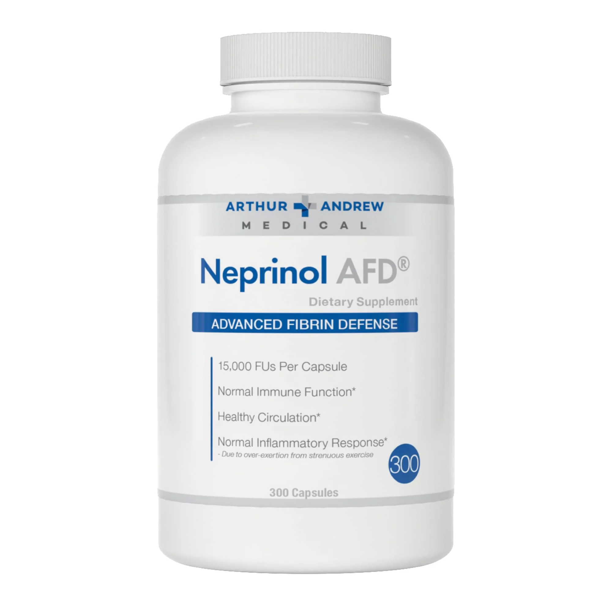 Arthur Andrew Medical Neprinol AFD - Multi Enzyme Blend with Serrapeptase & Nattokinase (300 Count) - Image 10