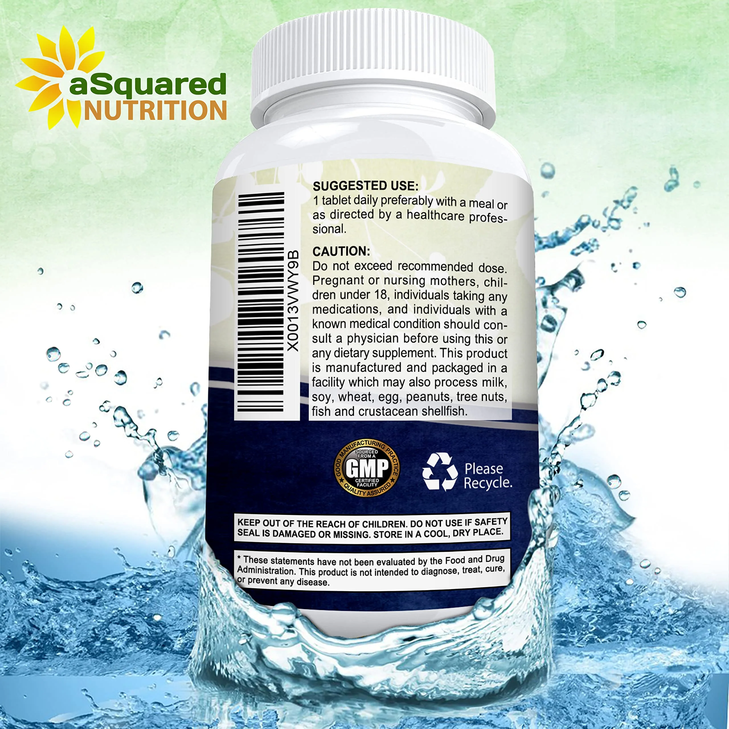 aSquared Nutrition Vitamin B12-5000 mcg (Methylcobalamin) – 120 Tablets | Max Strength Energy, Brain & Heart Support - Image 9