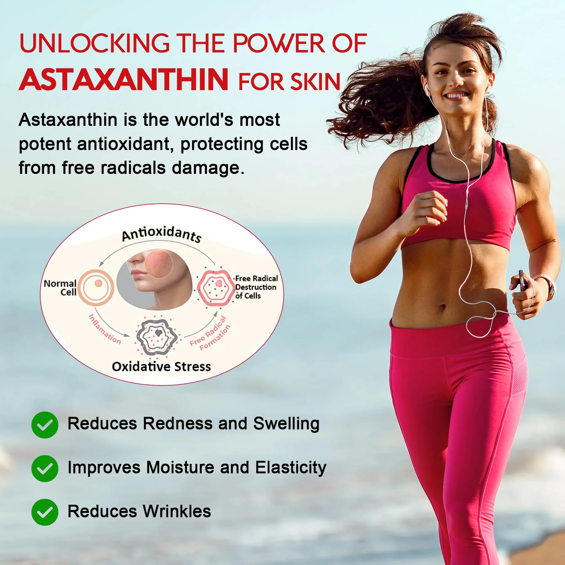 Astaxanthin Supplements 24mg – 150 Softgels, 5 Month Supply | Non-GMO, Gluten Free - Image 4