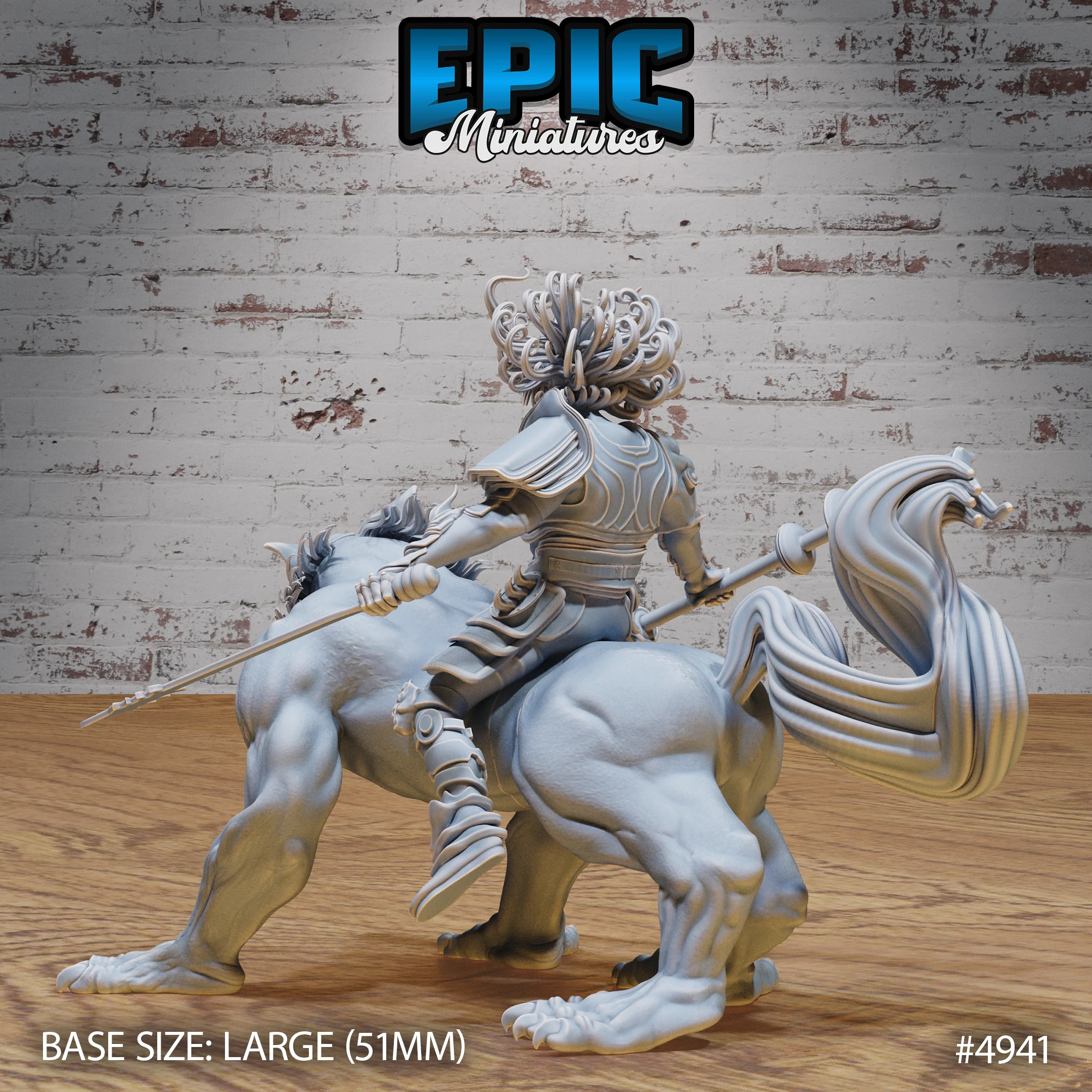 Asura Prince #4941 | Epic Miniatures | D&D Tabletop Miniature | Noble Demon Warrior for Fantasy Roleplaying - Image 2