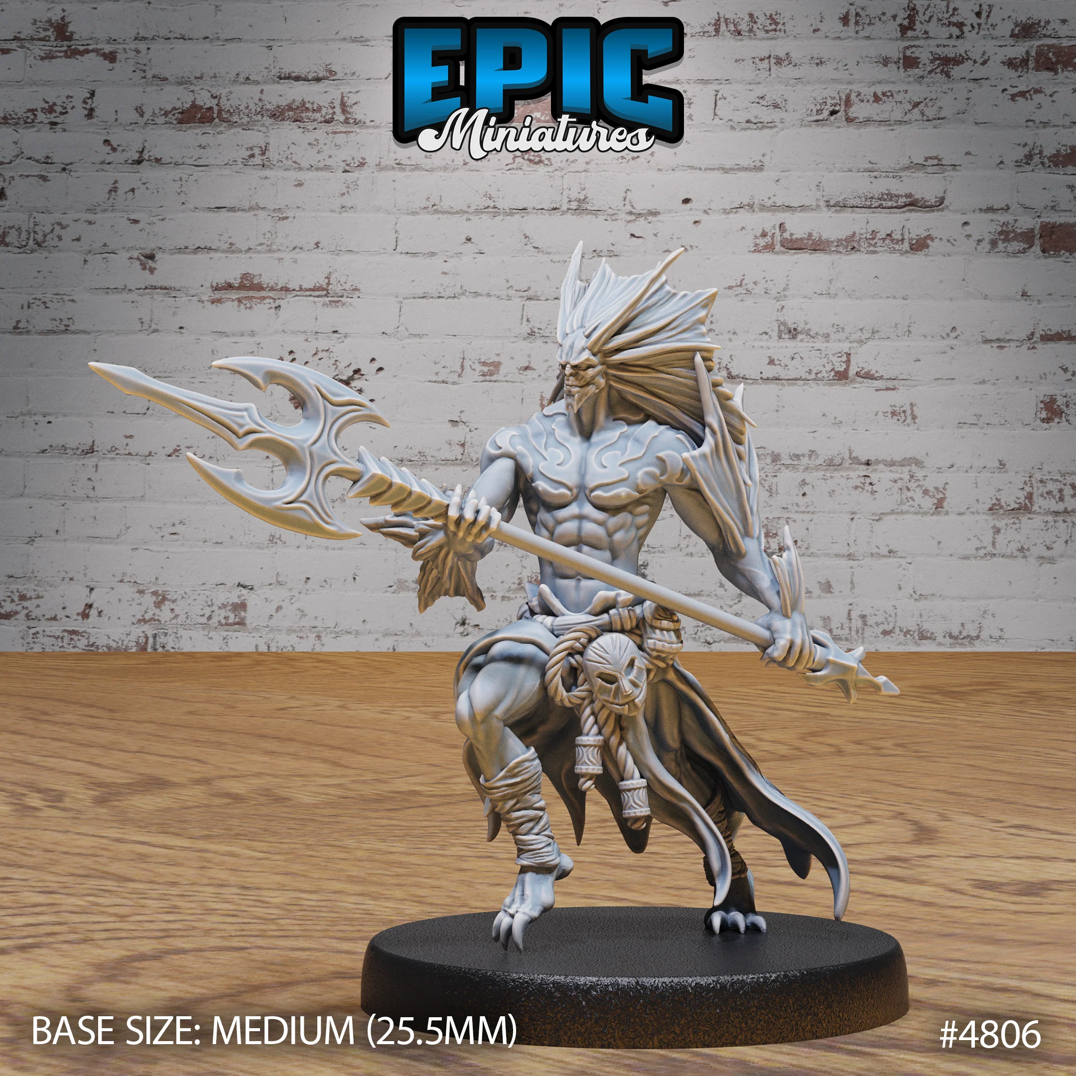 Atlantean Merfolk #4805-#4807 by Epic Miniatures - Mysterious Ocean | DnD Tabletop Miniatures - Image 4
