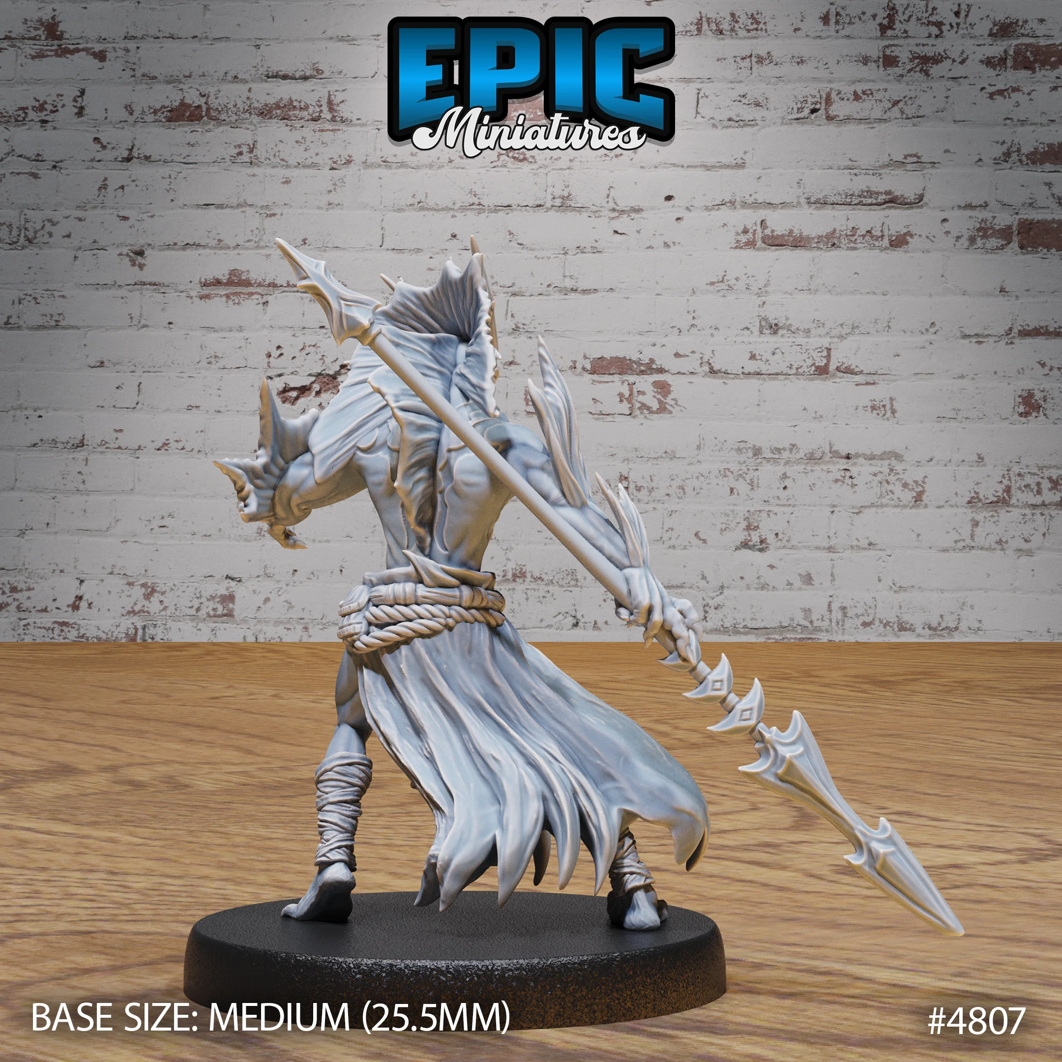 Atlantean Merfolk #4805-#4807 by Epic Miniatures - Mysterious Ocean | DnD Tabletop Miniatures - Image 7