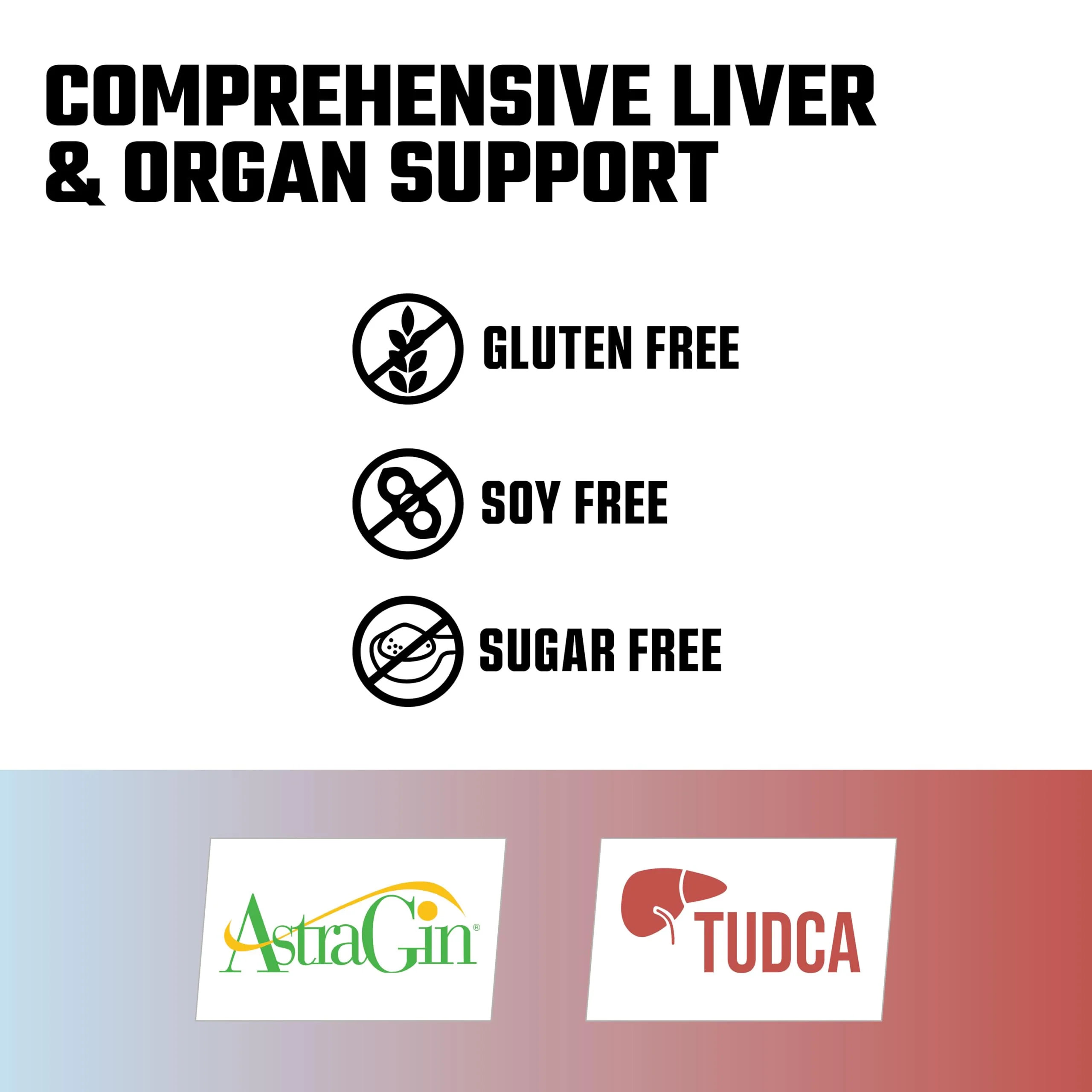 Axe & Sledge Liver+ Supplement | NAC 1000mg, TUDCA 250mg, Milk Thistle 1000mg | 30 Servings - Image 3