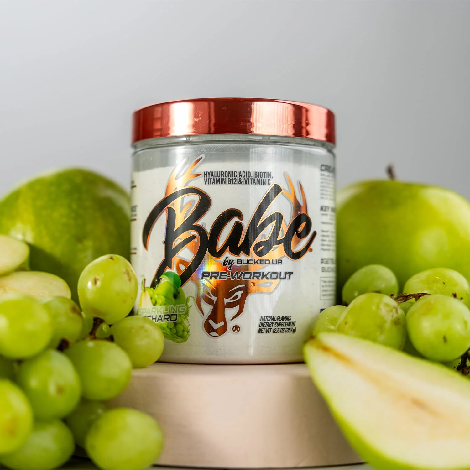 Babe Pre Workout Powder for Women | Sparkling Orchard | 30 Servings | 12.6 oz - Image 2