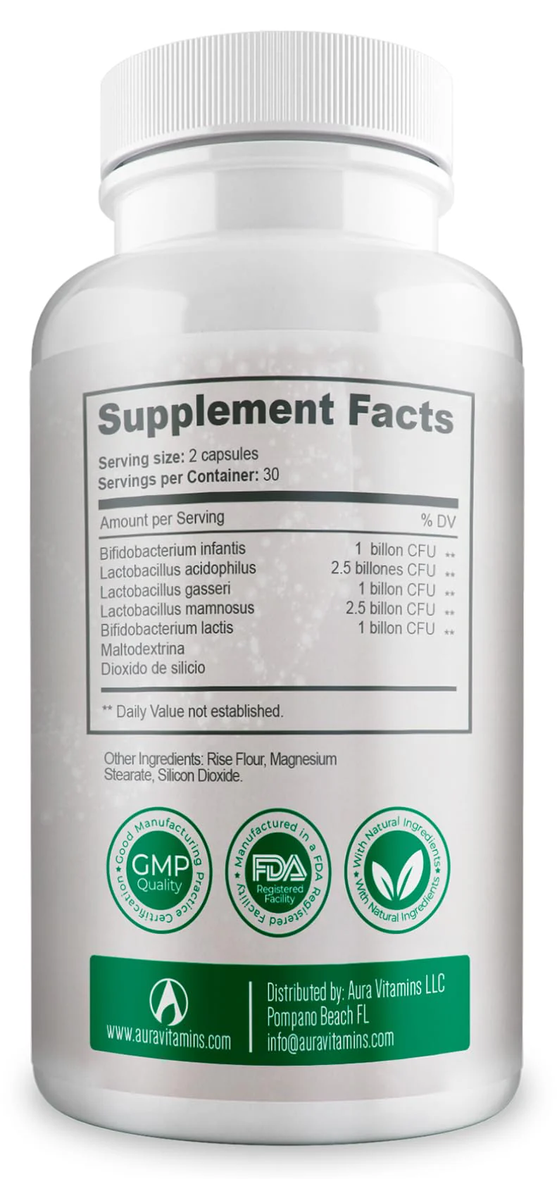 Bacterium Plus, Natural Product, Vegetarian Capsules, General Well-Being - 60 Count - Pack of 1 - Image 15