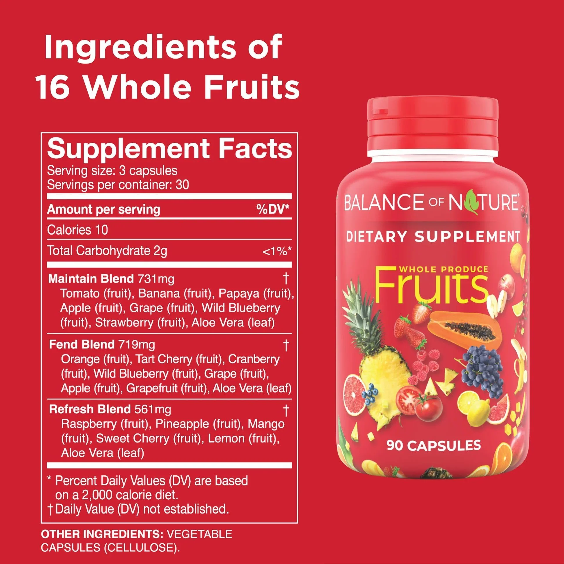 Balance of Nature Whole Fruits Supplement with Superfood Fruits - Image 2