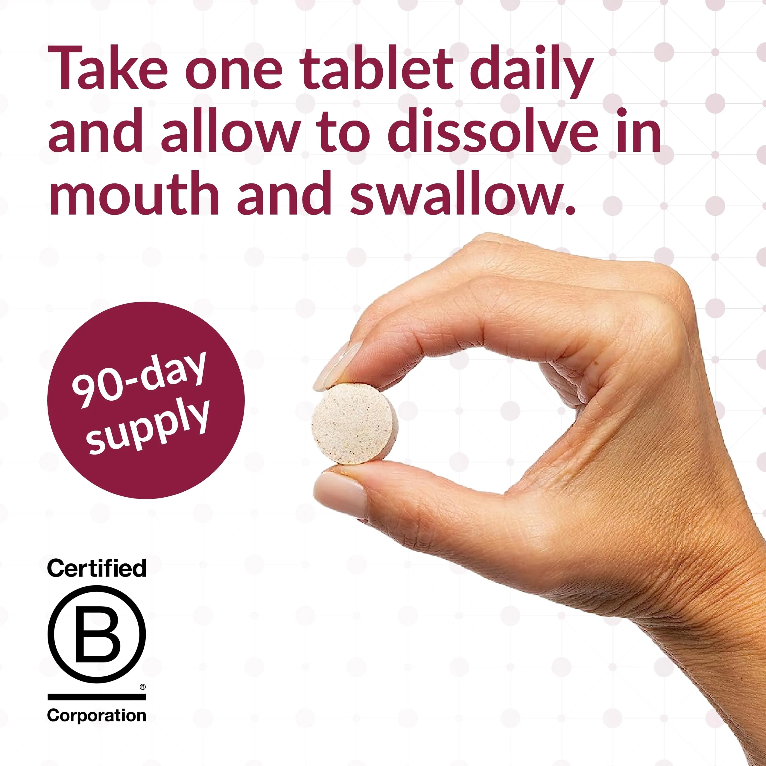 Bariatric Advantage B-12 Speedy Melts: 1000 mcg B12 + 200 mcg Folate - Image 3