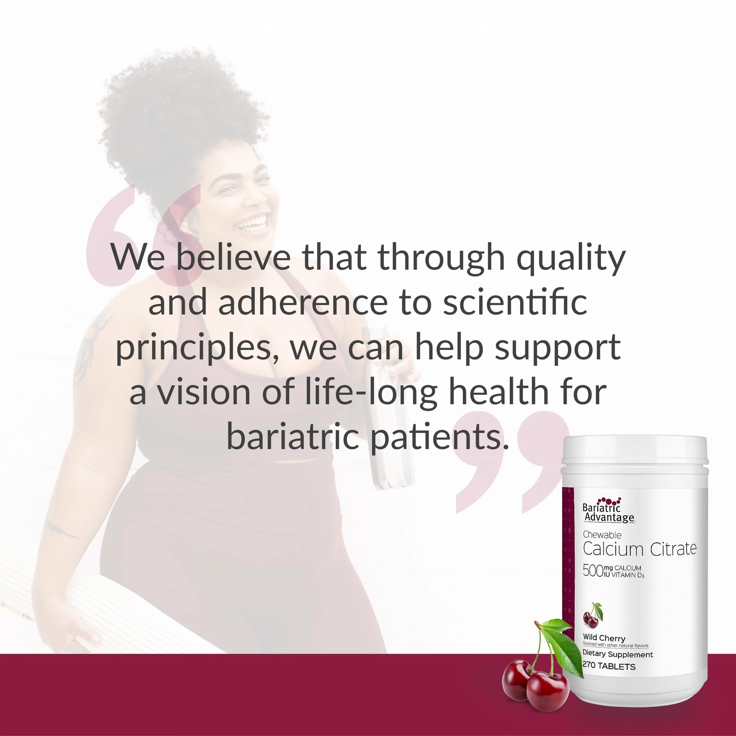 Bariatric Advantage Calcium Citrate Chewable 500mg with Vitamin D3 – Wild Cherry, 270 Count - Image 14