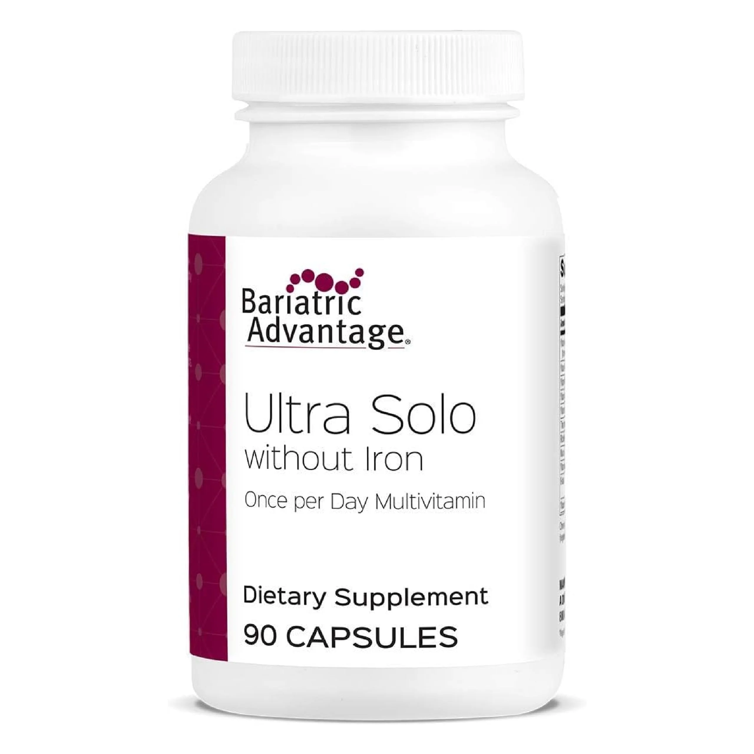 Bariatric Advantage Ultra Solo Without Iron – Once-Per-Day Bariatric Multivitamin (Gluten-Free) – 90 Count - Image 8