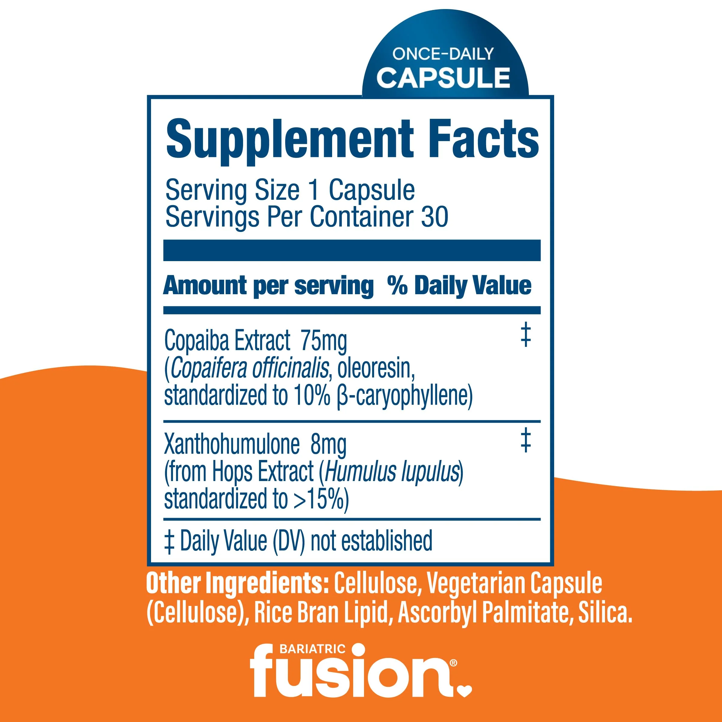 Bariatric Fusion GLP-1 Plus | Activate GLP-1 Receptors to Feel Full Faster | Gluten Free & Vegan | 30 Capsules - Image 4