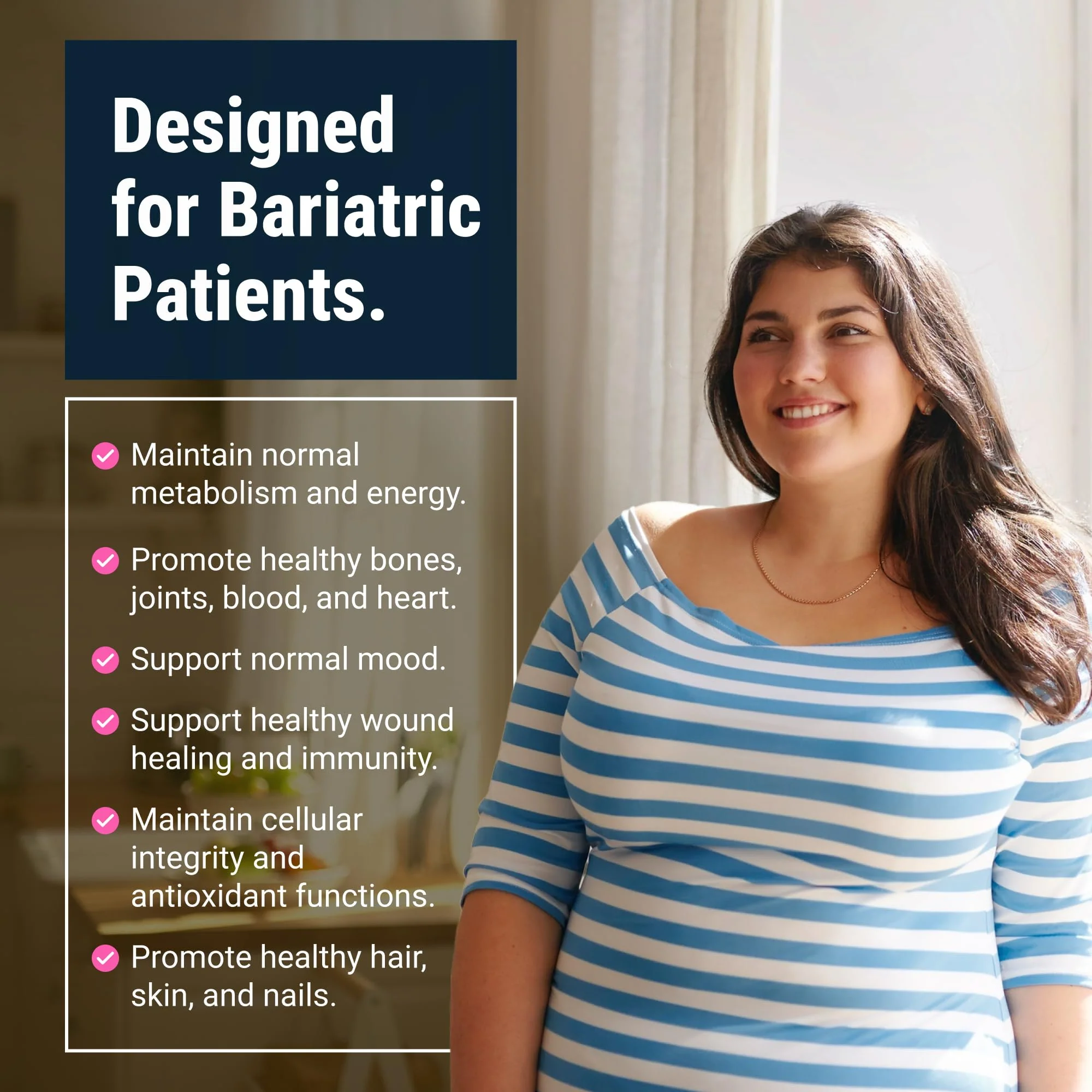 BariatricPal Multivitamin ONE — 1 Daily Capsule with 18 mg Iron | 90 Count - Image 12