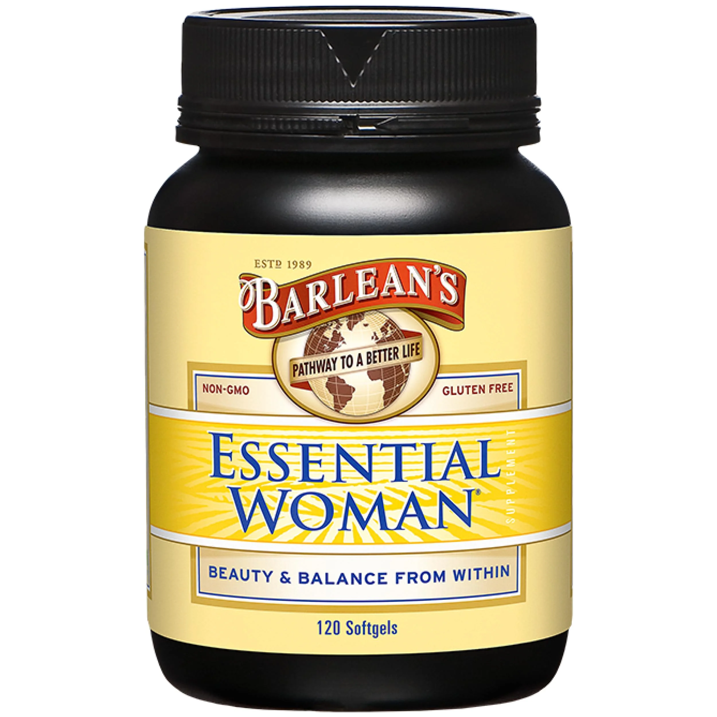 Barlean's Essential Woman: Hormone Balance with Omega 3-6-9, GLA (120 ct)