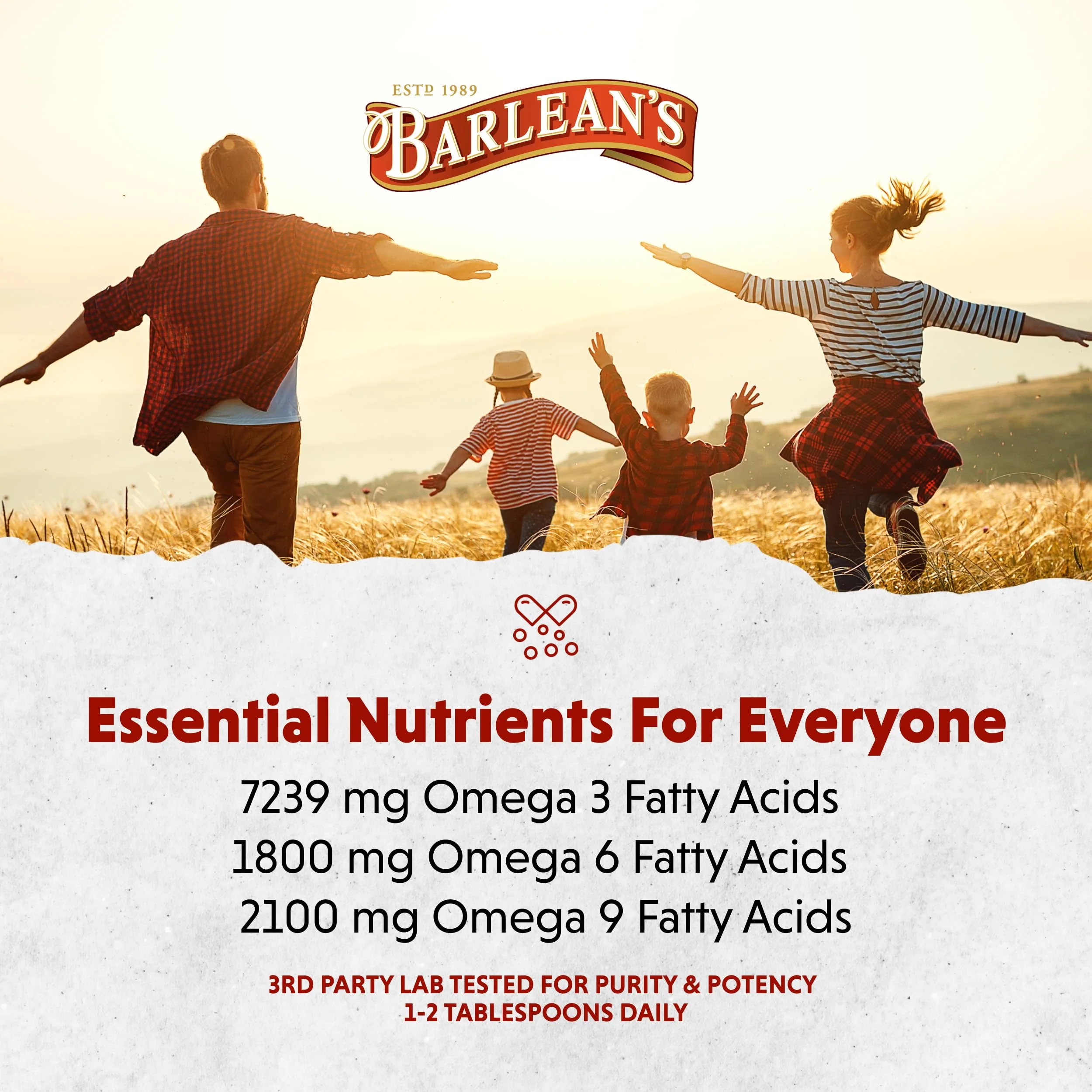 Barlean's Organic Lignan Flaxseed Oil - 16 oz, 7,230 mg ALA, Vegan & Gluten Free - Image 5