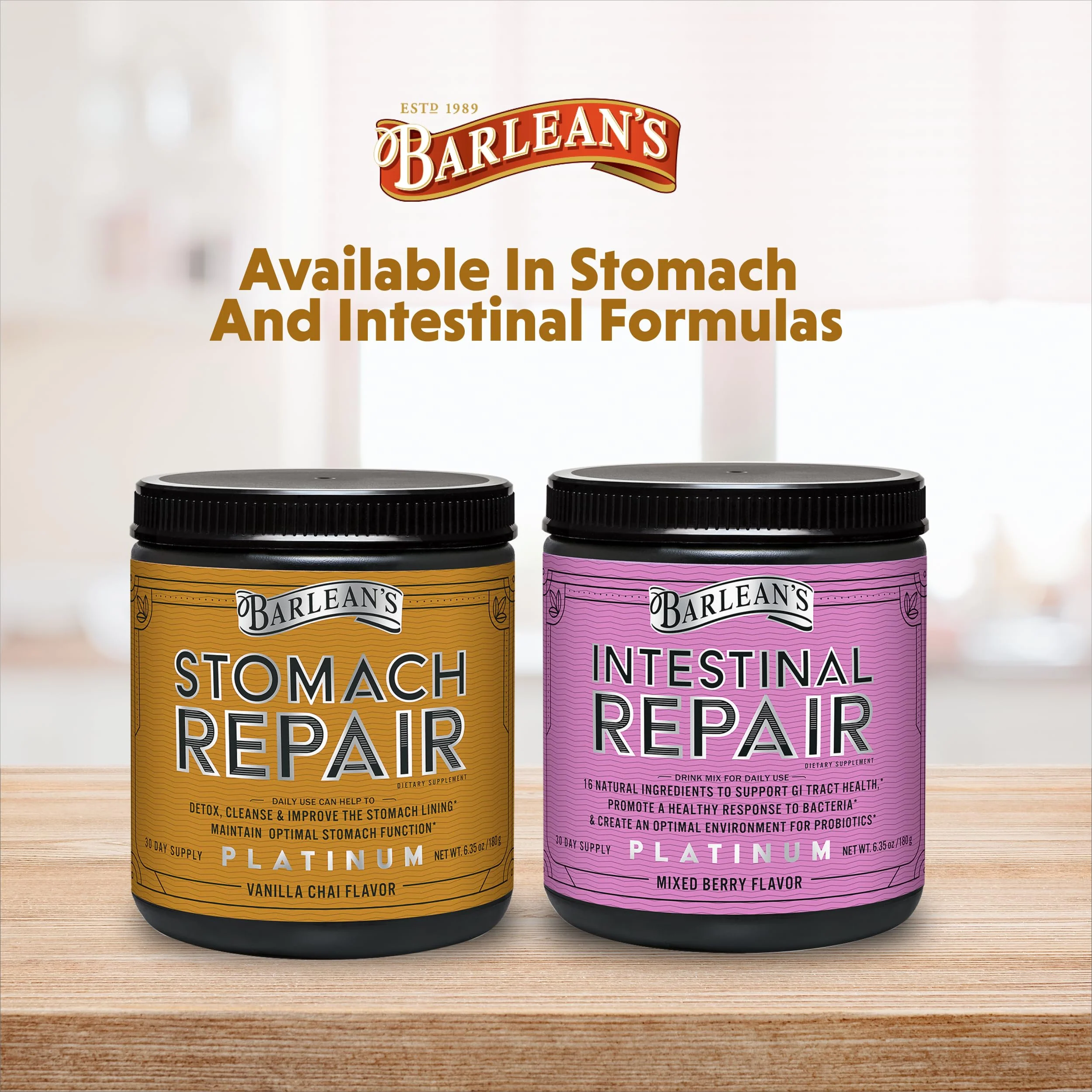 Barlean's Stomach Repair Gut Health Powder – Detox & Digestive Support (Vanilla Chai, 6.35 oz) - Image 7