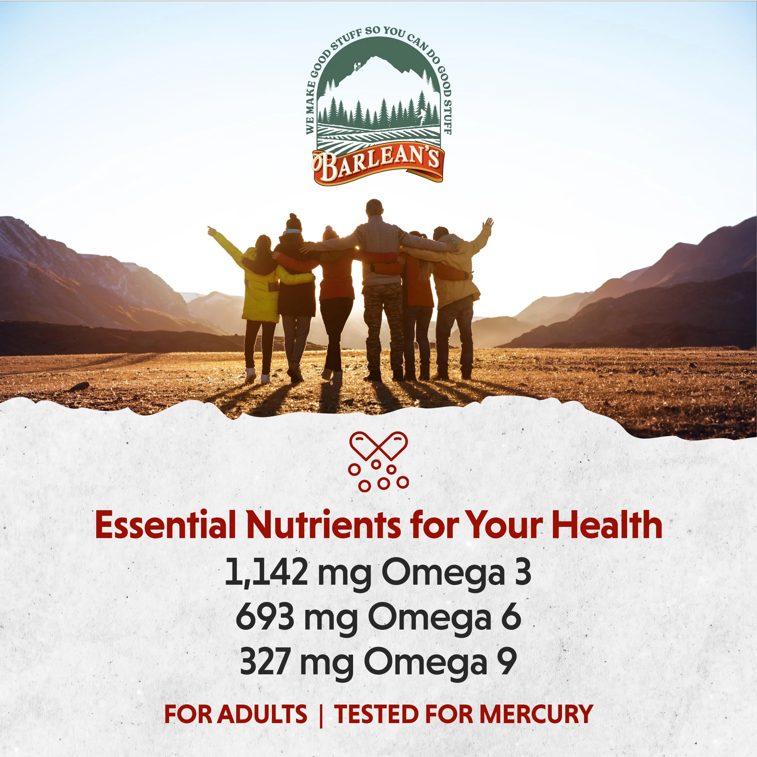 Barlean's Total Omega 3 6 9 Softgels – 90 Count | Heart Health & Joint Support - Image 5