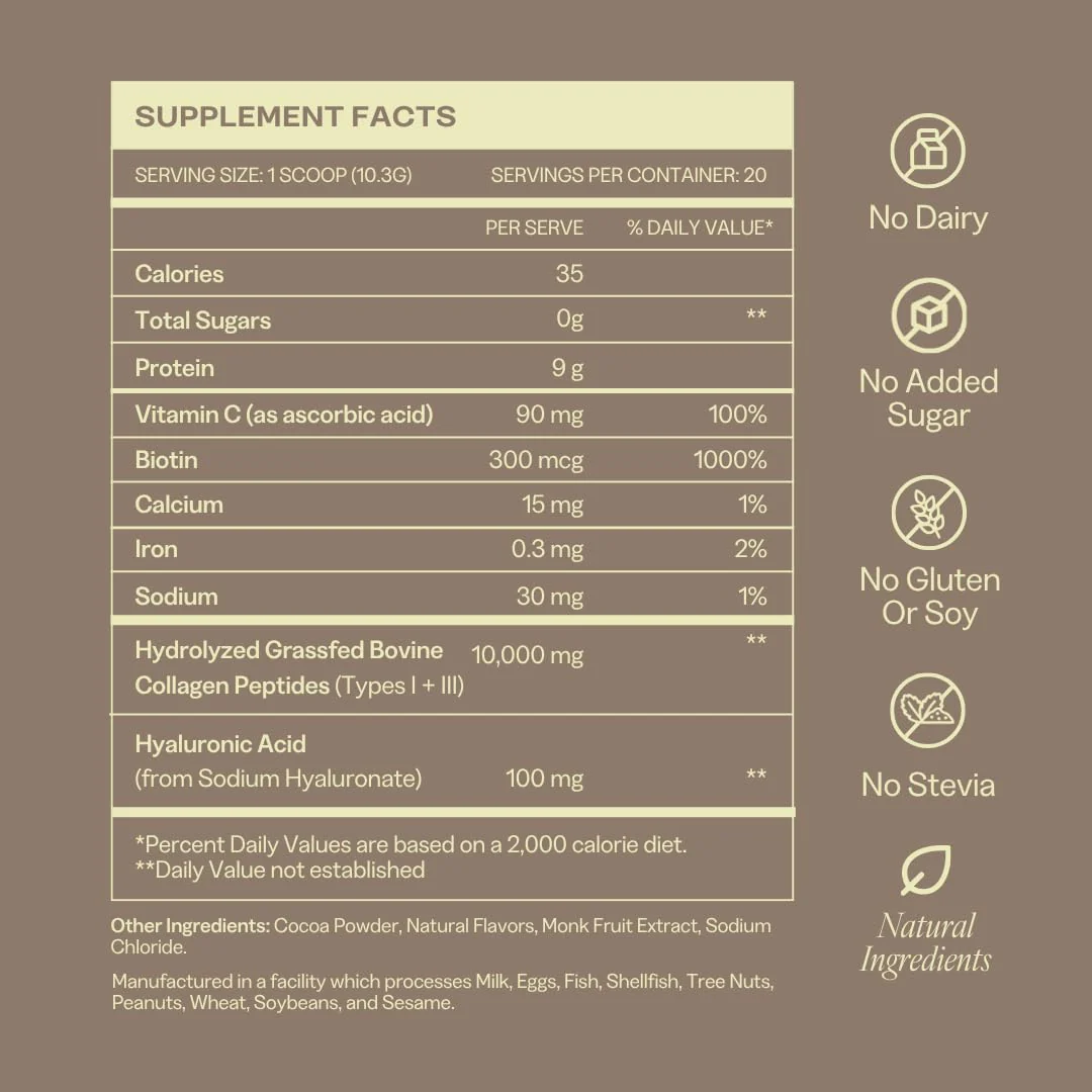 Barre Definition Collagen Powder for Women – Chocolate, 20 Servings - Image 8
