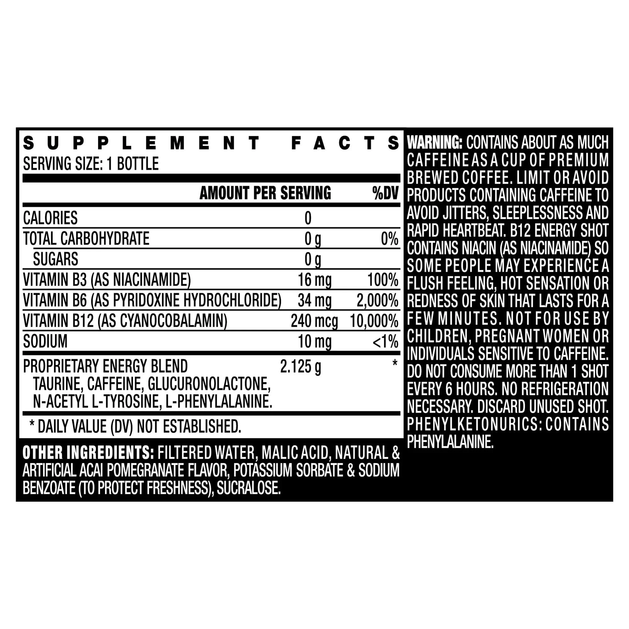 BASED BOX Stacker 2 Vitamin B Complex Energy Shots – Vegan B12 (10,000% DV), 2oz, Pack of 24 - Image 7
