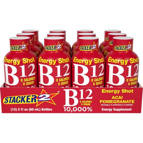BASED BOX Stacker 2 Vitamin B Complex Energy Shots – Vegan B12 (10,000% DV), 2oz, Pack of 24 - Image 9