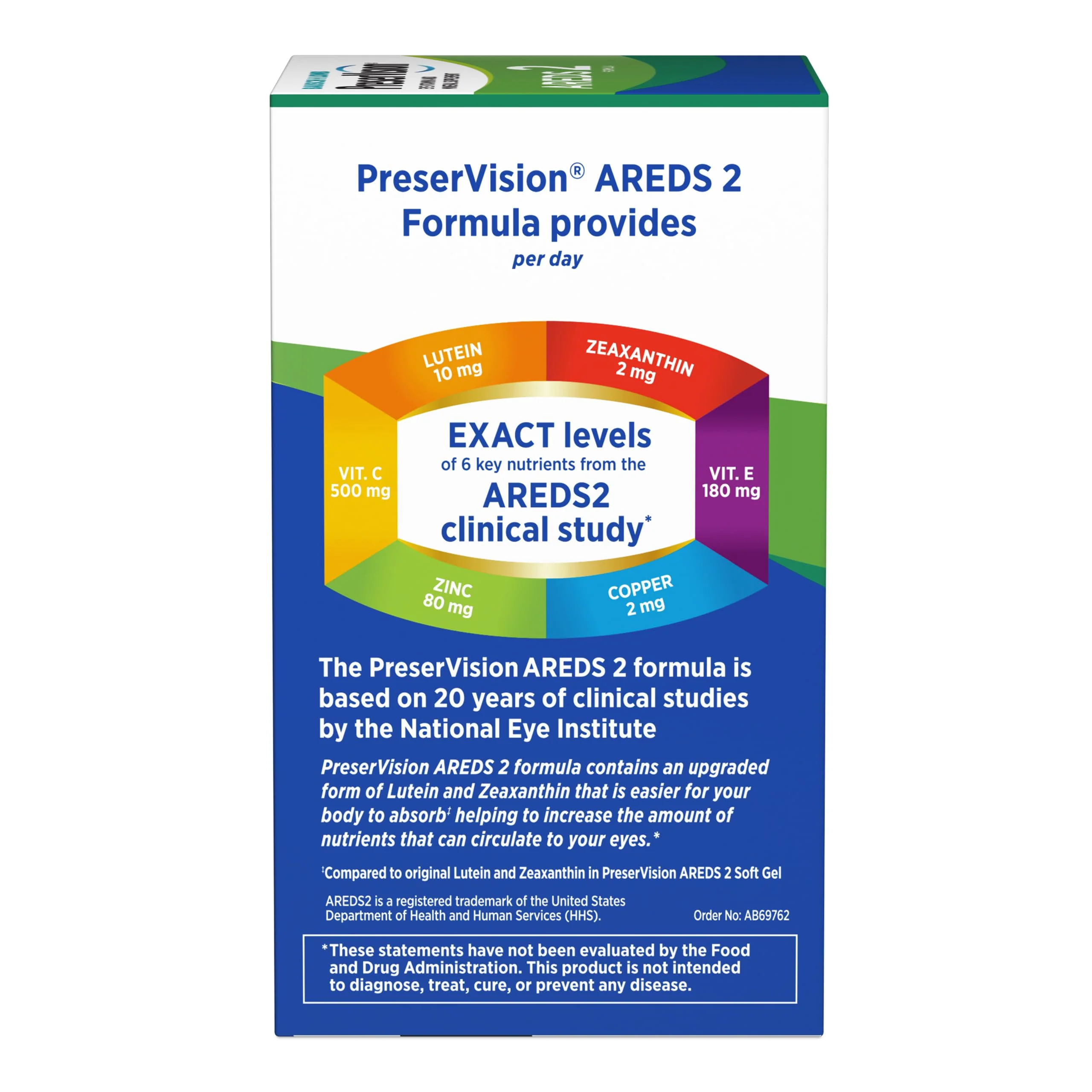 Bausch + Lomb PreserVision AREDS 2 - Lutein & Zeaxanthin, 120 MiniGels (Pack of 2) - Image 5