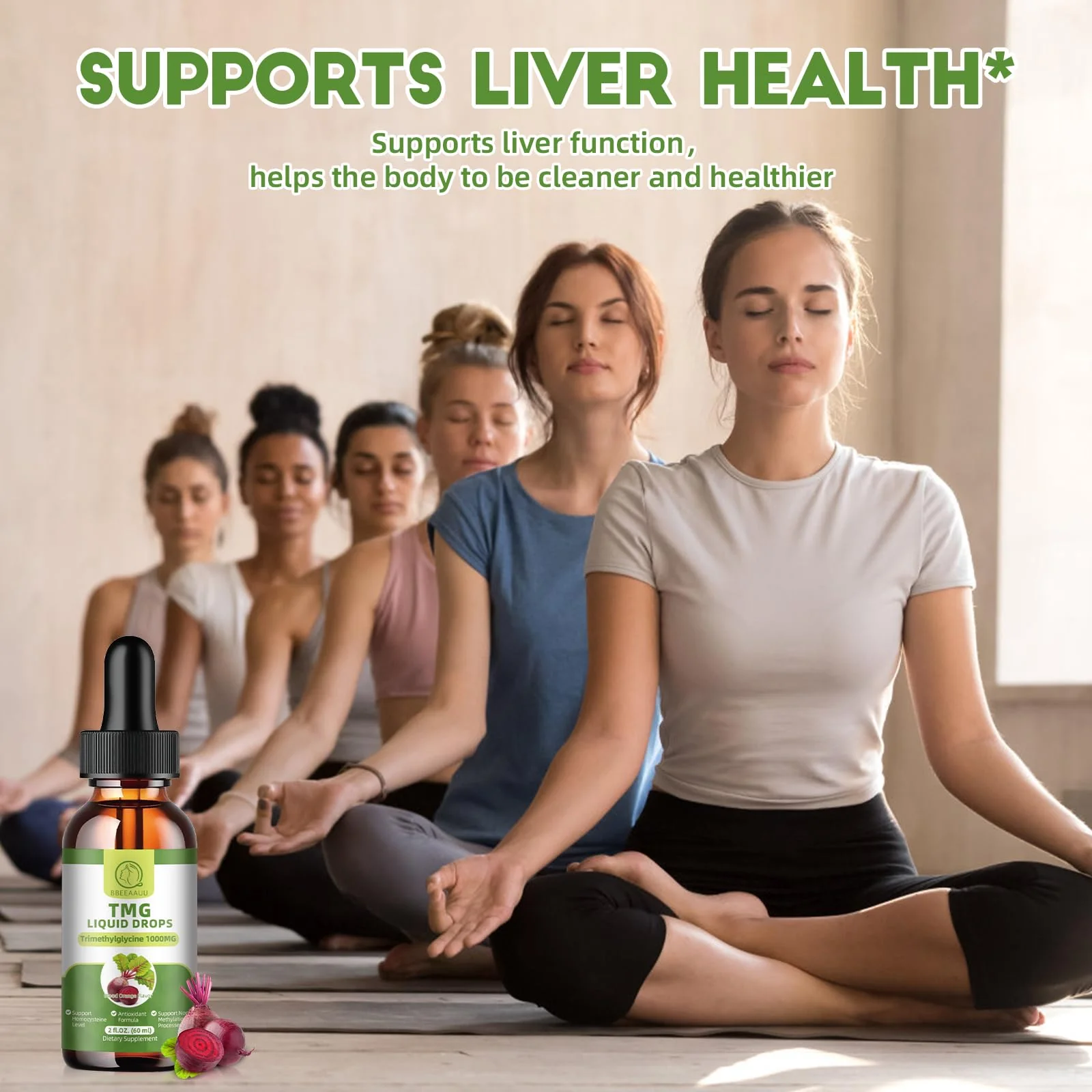 BBEEAAUU TMG Supplements 1000MG Liquid Drops – High-Absorption Betaine for Methylation, Liver & Cognitive Support - Image 12