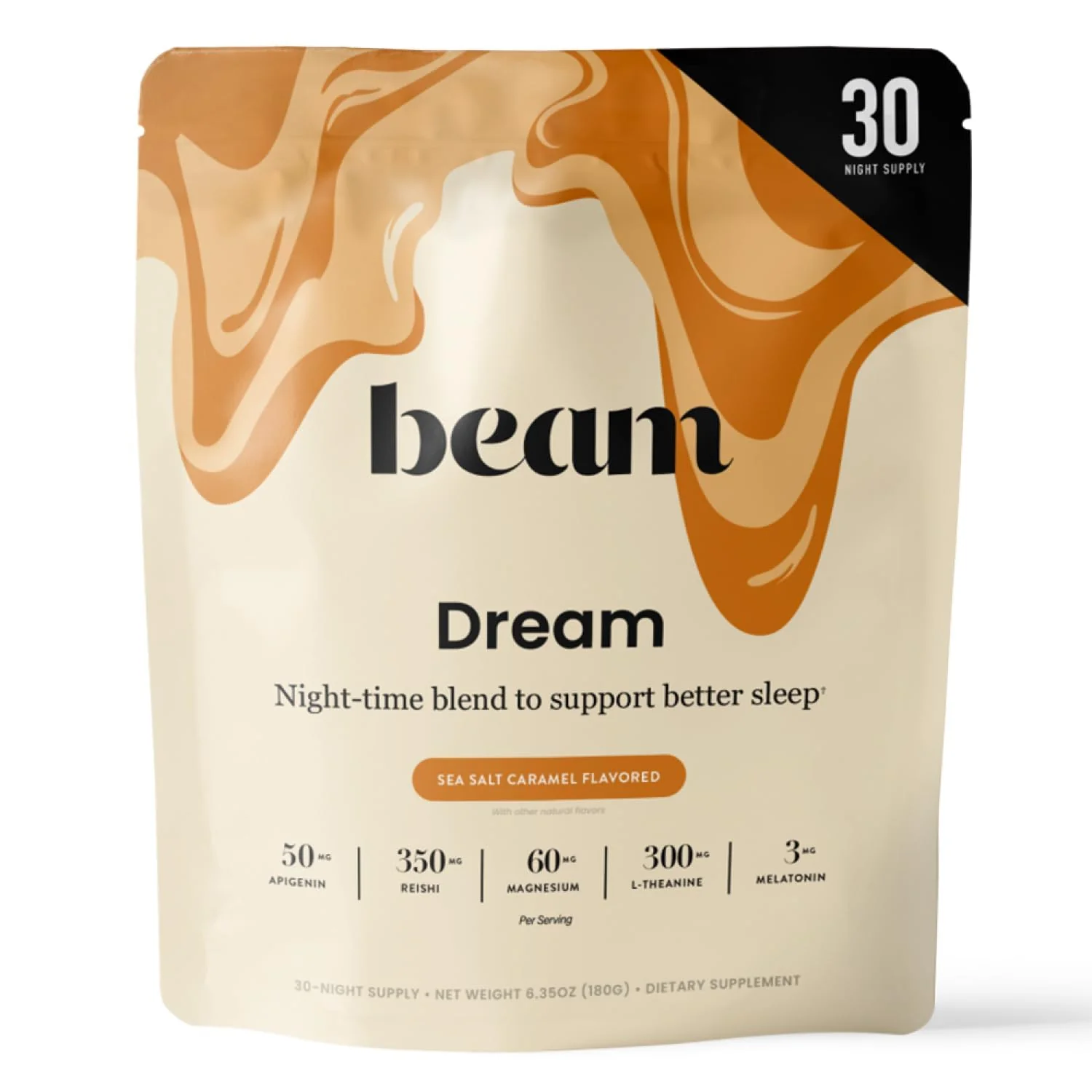 Beam Dream Sleep Powder – L-Theanine, Apigenin, Magnesium & Melatonin | Non-GMO, Third-Party Tested Sleep Support - Image 10