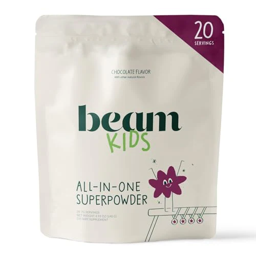 Beam Kids All in One Superfood Powder — Probiotics, Vitamins & Organic Greens